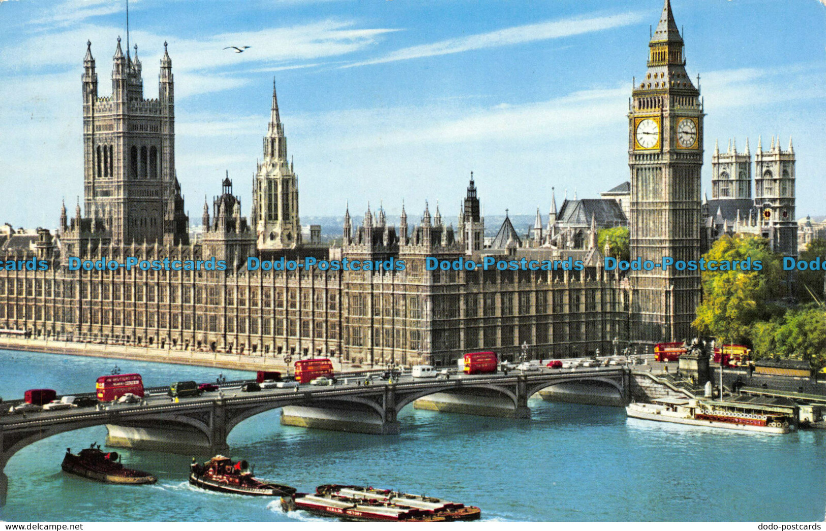R081579 The Houses Of Parliament. London. Hinde. 1961 - Otros & Sin Clasificación