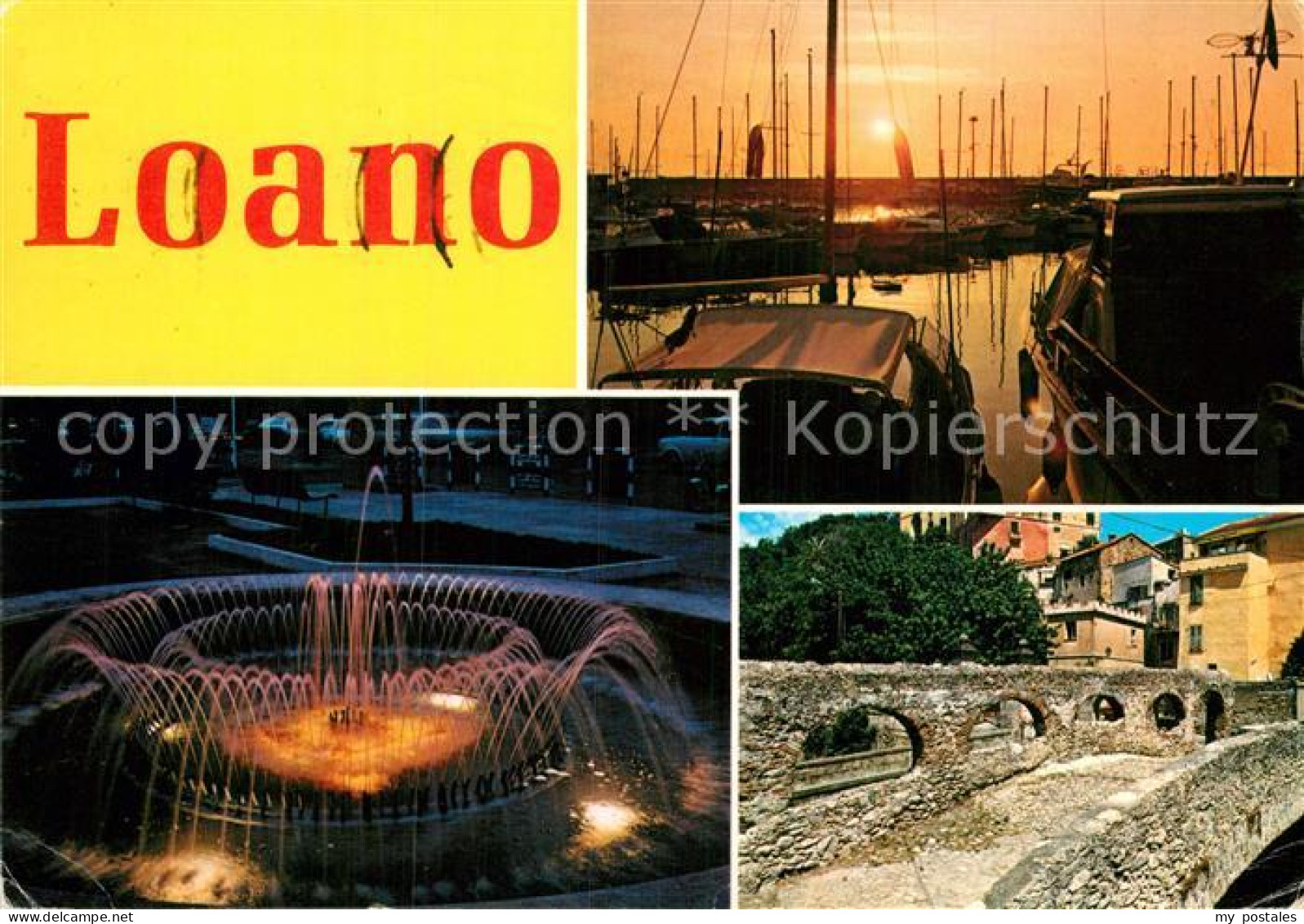 72974263 Loano Hafen Brunnen Alte Steinbruecke Loano - Other & Unclassified