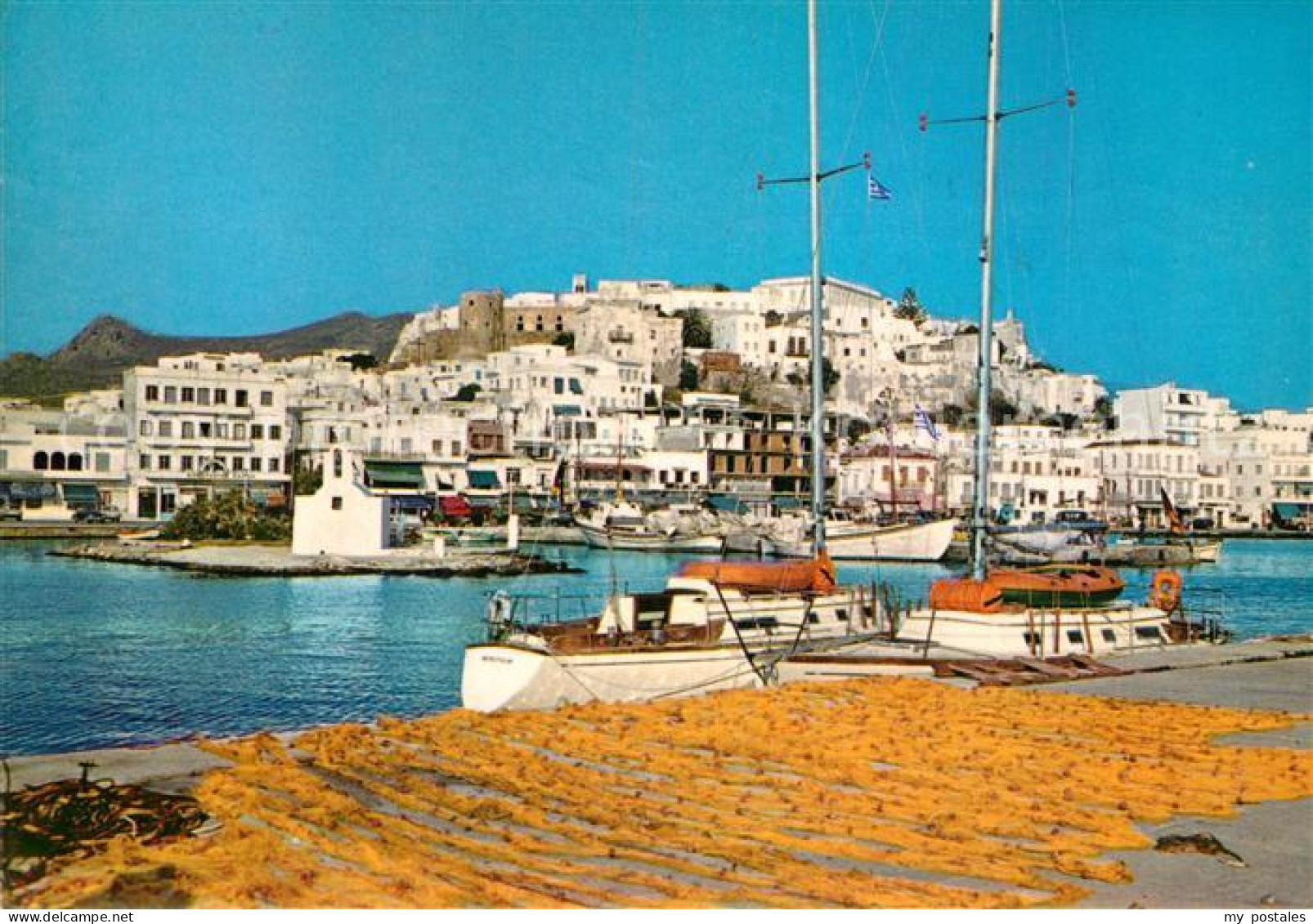 72974252 Naxos Hafenpartie Naxos - Grèce