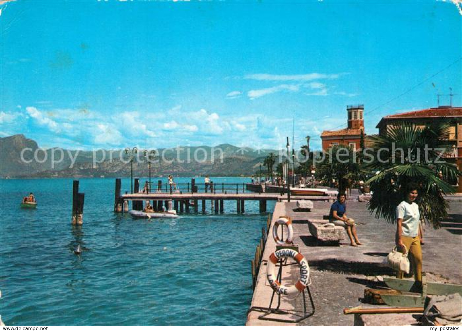 72974204 Lazise Lago Di Garda Hafenpartie Lazise Lago Di Garda - Otros & Sin Clasificación