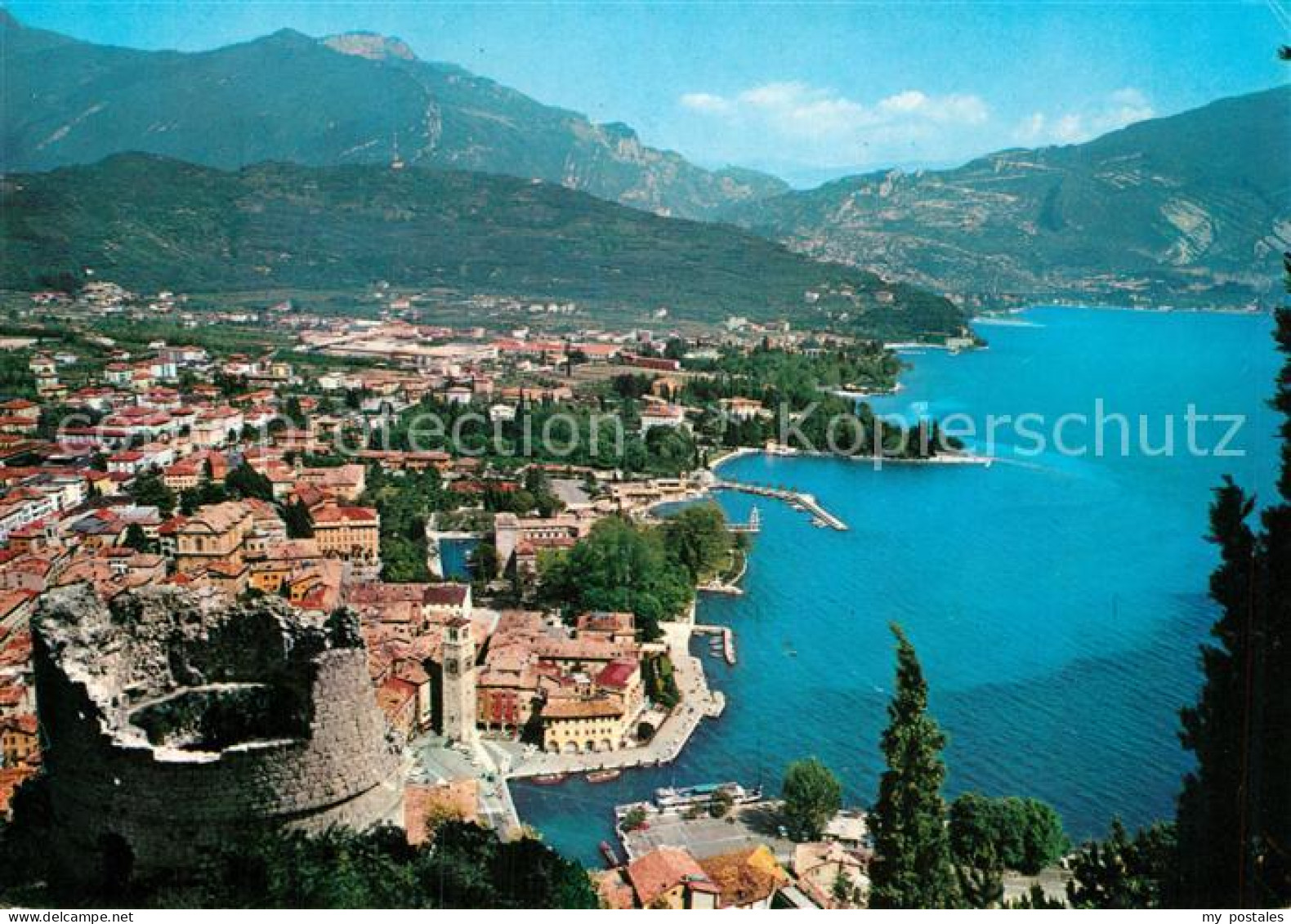 72974201 Riva Del Garda Fliegeraufnahme Blick Von Der Bastei Firenze - Other & Unclassified