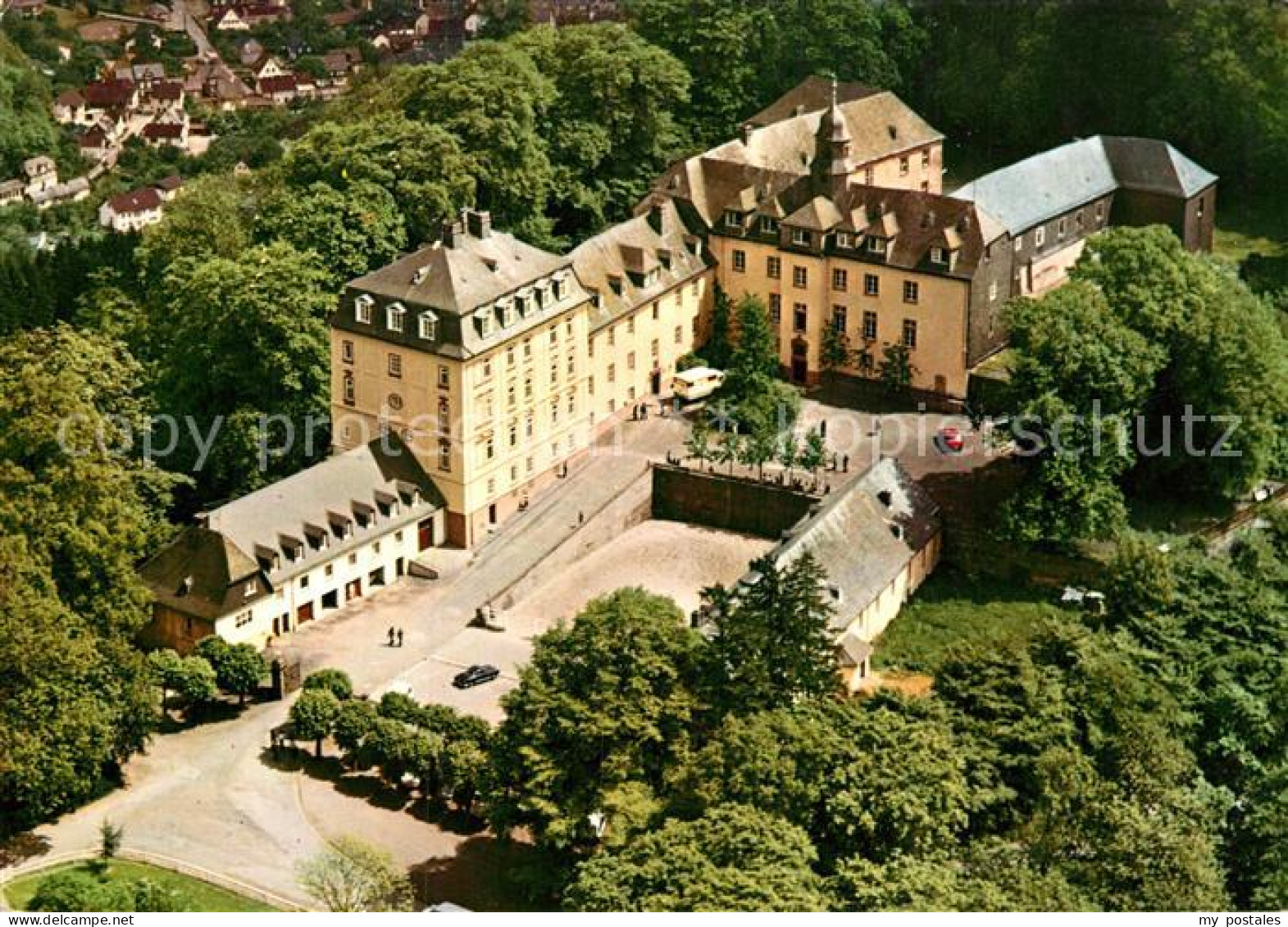 72974053 Bad Laasphe Schloss Wittgenstein Fliegeraufnahme Bad Laasphe - Bad Laasphe