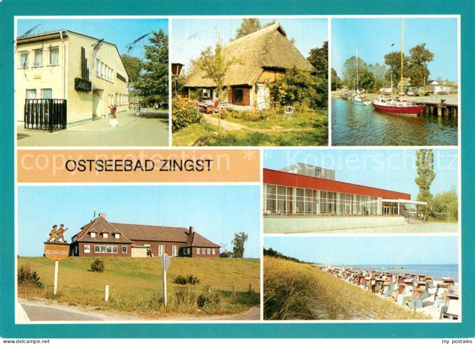 72972915 Zingst Ostseebad FDGB Urlauberrestaurant Kate Hafen Kurhaus FDGB Ferien - Zingst