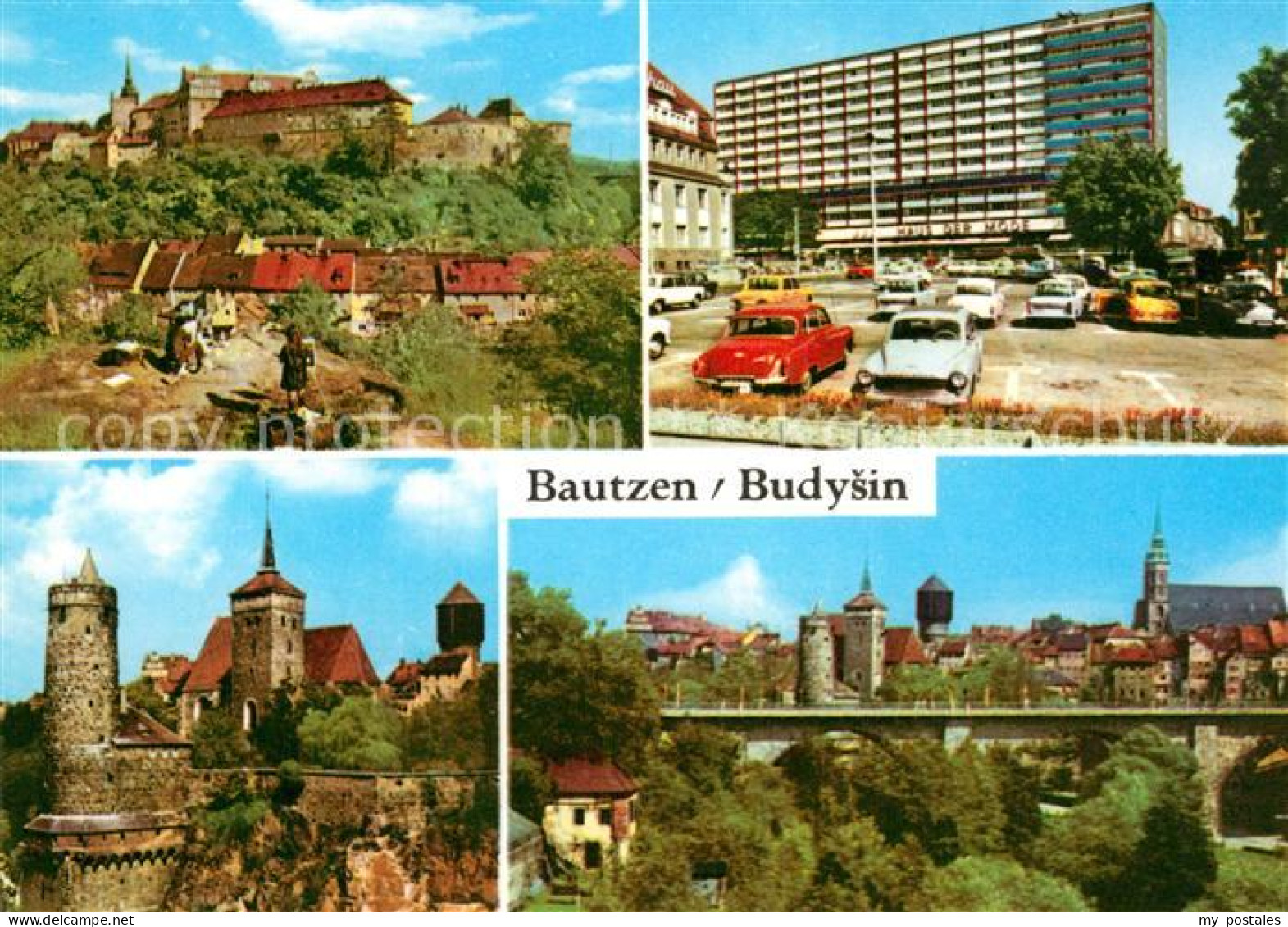 72972896 Bautzen Ortenburg Hochhaus Platz Der Roten Armee Alte Wasserkunst Fried - Bautzen