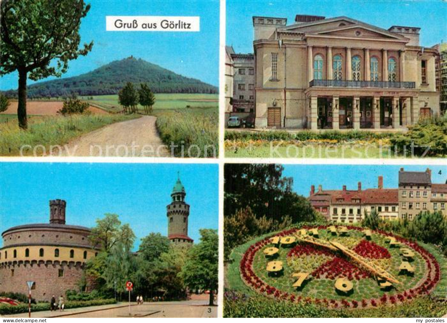 72972895 Goerlitz Sachsen Landeskrone Gerhart Hauptmann Theater Kaisertrutz Blum - Goerlitz