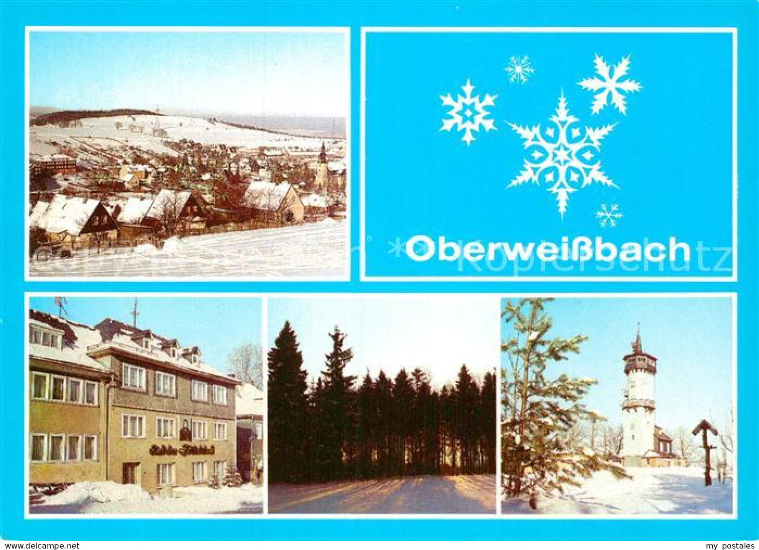 72972888 Oberweissbach Teilansichten Erholungsort Im Winter Aussichtsturm Oberwe - Oberweissbach