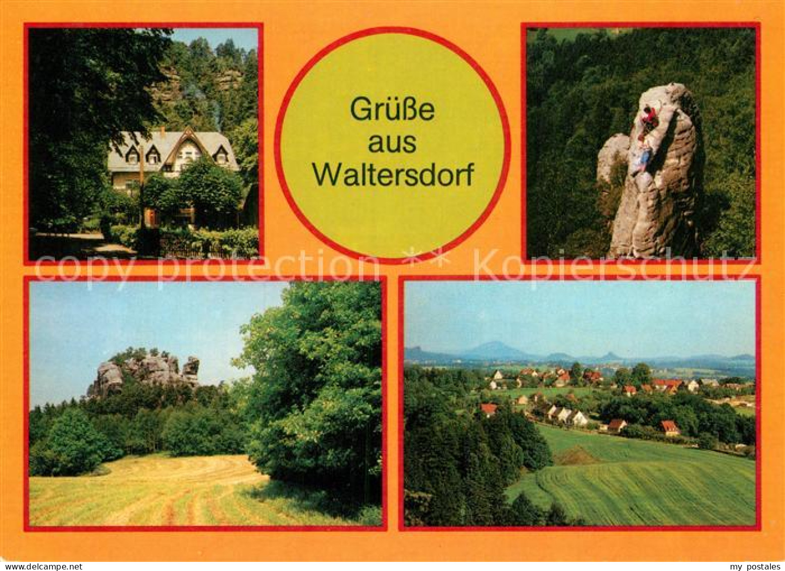 72972882 Waltersdorf Bad Schandau Waltersdorfer Muehle Polenztal Kletterer Gamri - Bad Schandau