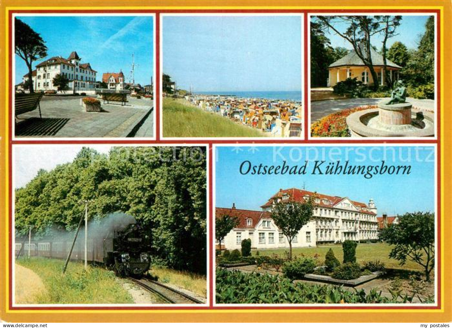 72972822 Kuehlungsborn Ostseebad FDGB Erholungsheim Strand Konzertgarten Schmals - Kühlungsborn