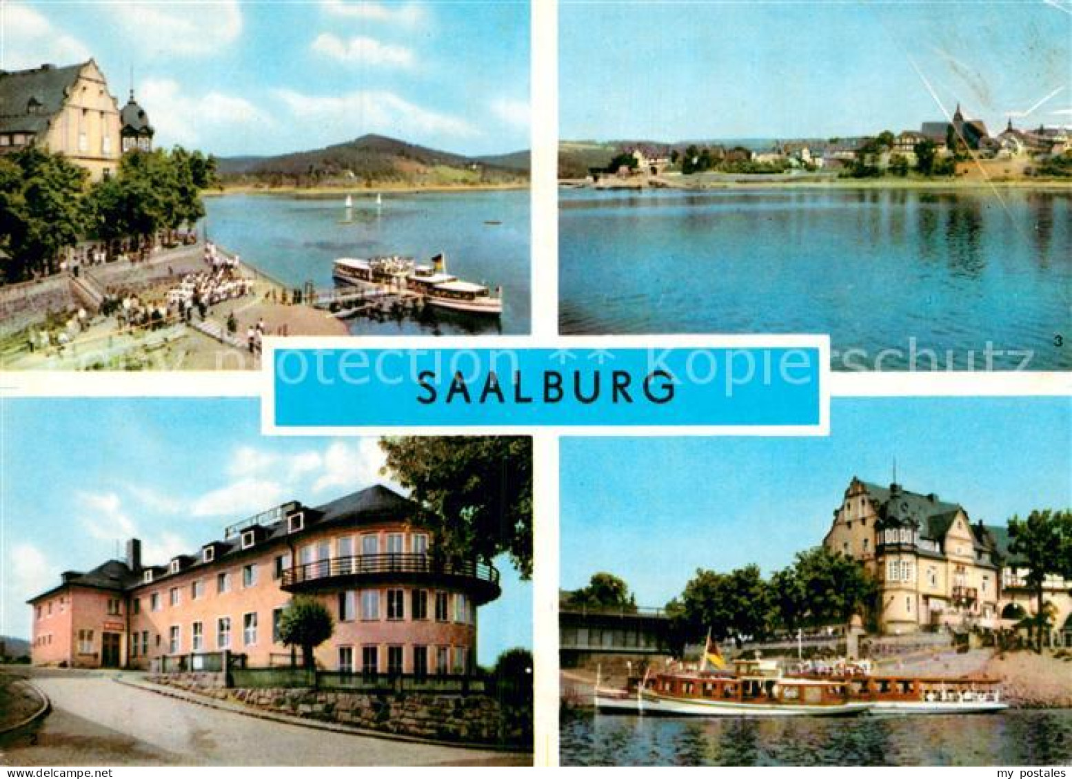 72972775 Saalburg-Ebersdorf Dampferanlegestelle Am Stausee FDGB Erholungsheim Ta - Other & Unclassified