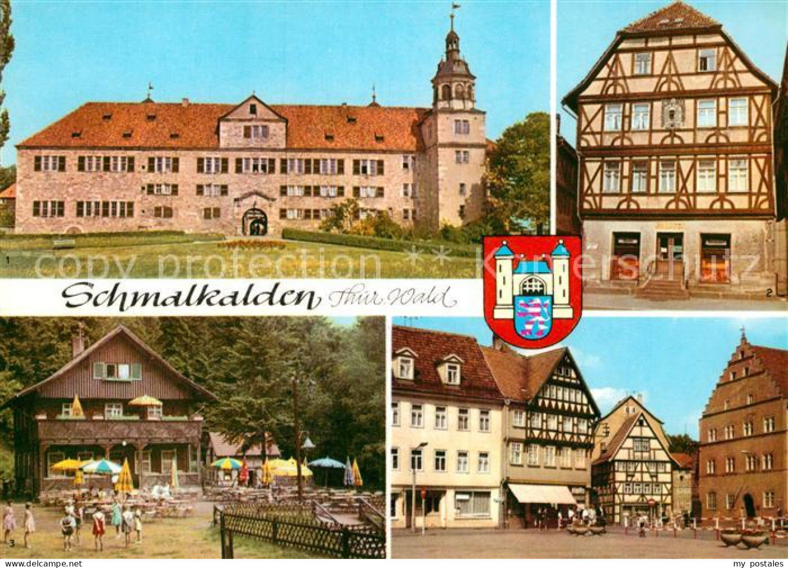 72972693 Schmalkalden Schloss Wilhelmsburg Lutherhaus HOG Ehrental Altmarkt Schm - Schmalkalden