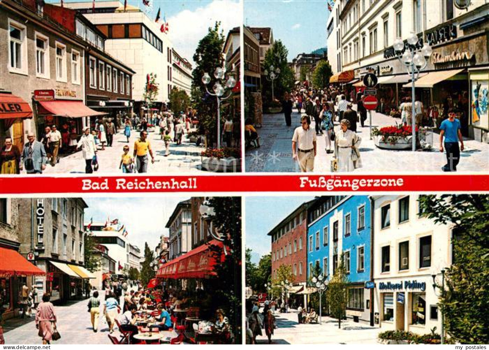 72972662 Bad Reichenhall Fussgaengerzone Ludwigstrasse Bad Reichenhall - Bad Reichenhall