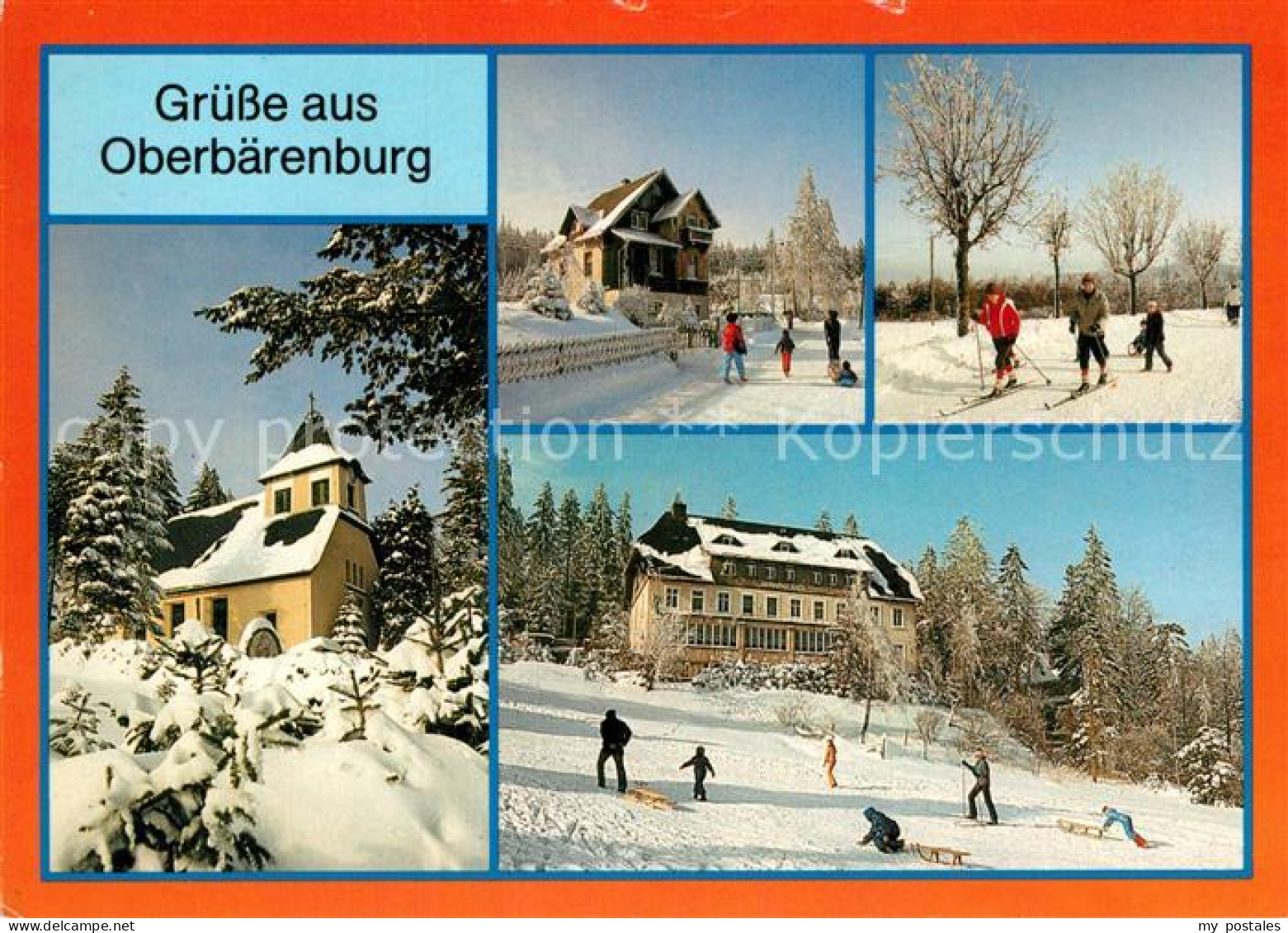 72972644 Oberbaerenburg Baerenburg Waldkapelle Winterurlauber FDGB Urlaubercafe  - Altenberg