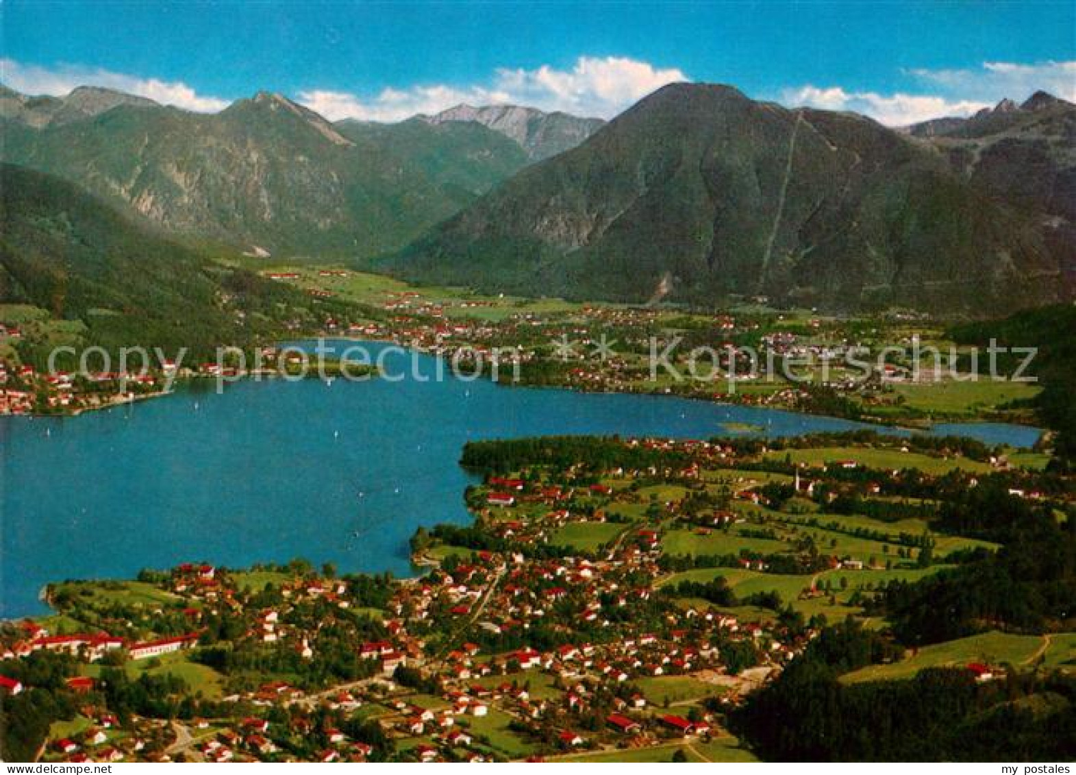 72972599 Bad Wiessee Mit Wallberg Und Bodenschneid Alpenpanorama Fliegeraufnahme - Bad Wiessee