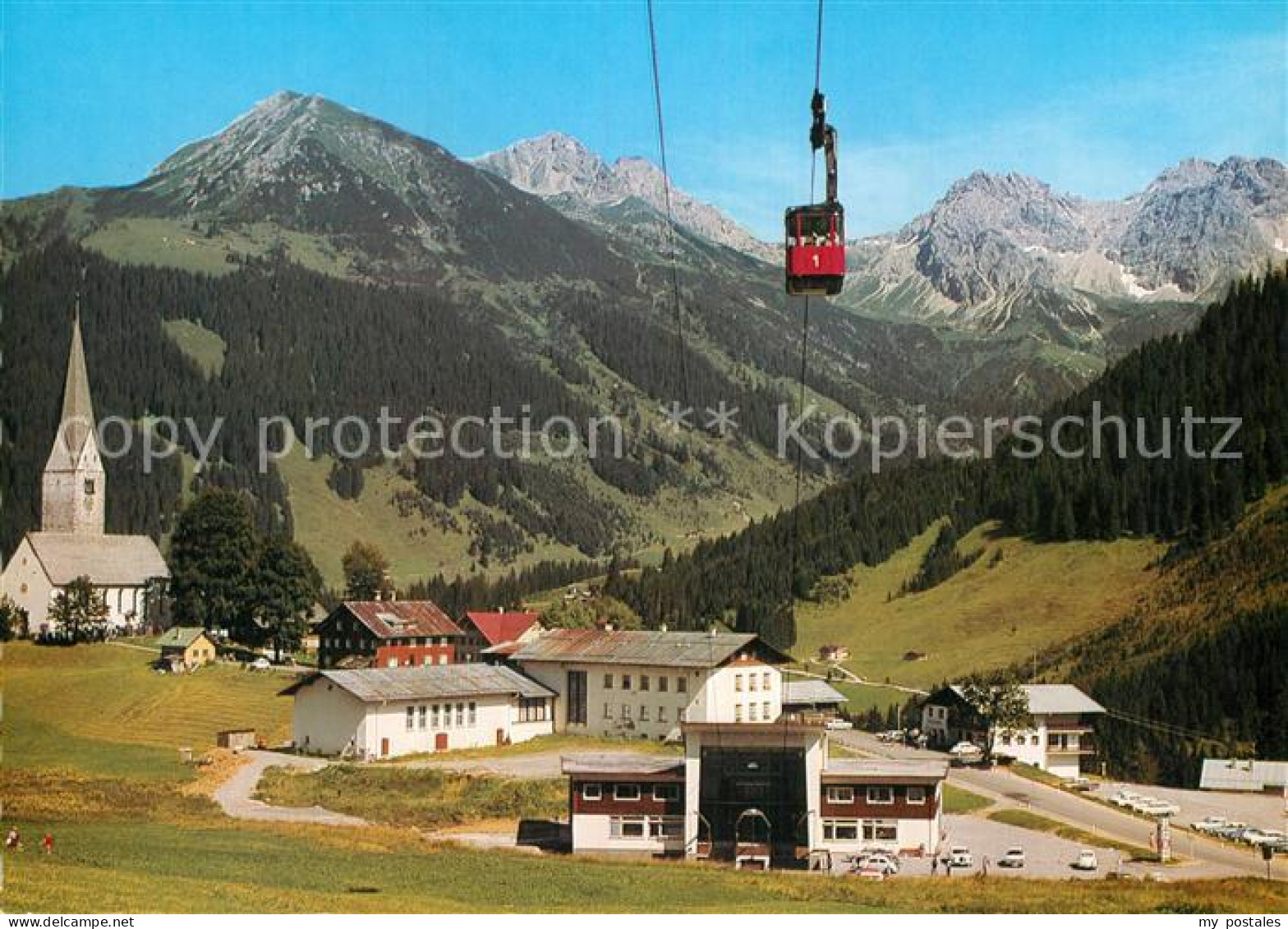 72972525 Mittelberg Kleinwalsertal Walmendingerhorn-Seilbahn  Mittelberg Kleinwa - Other & Unclassified