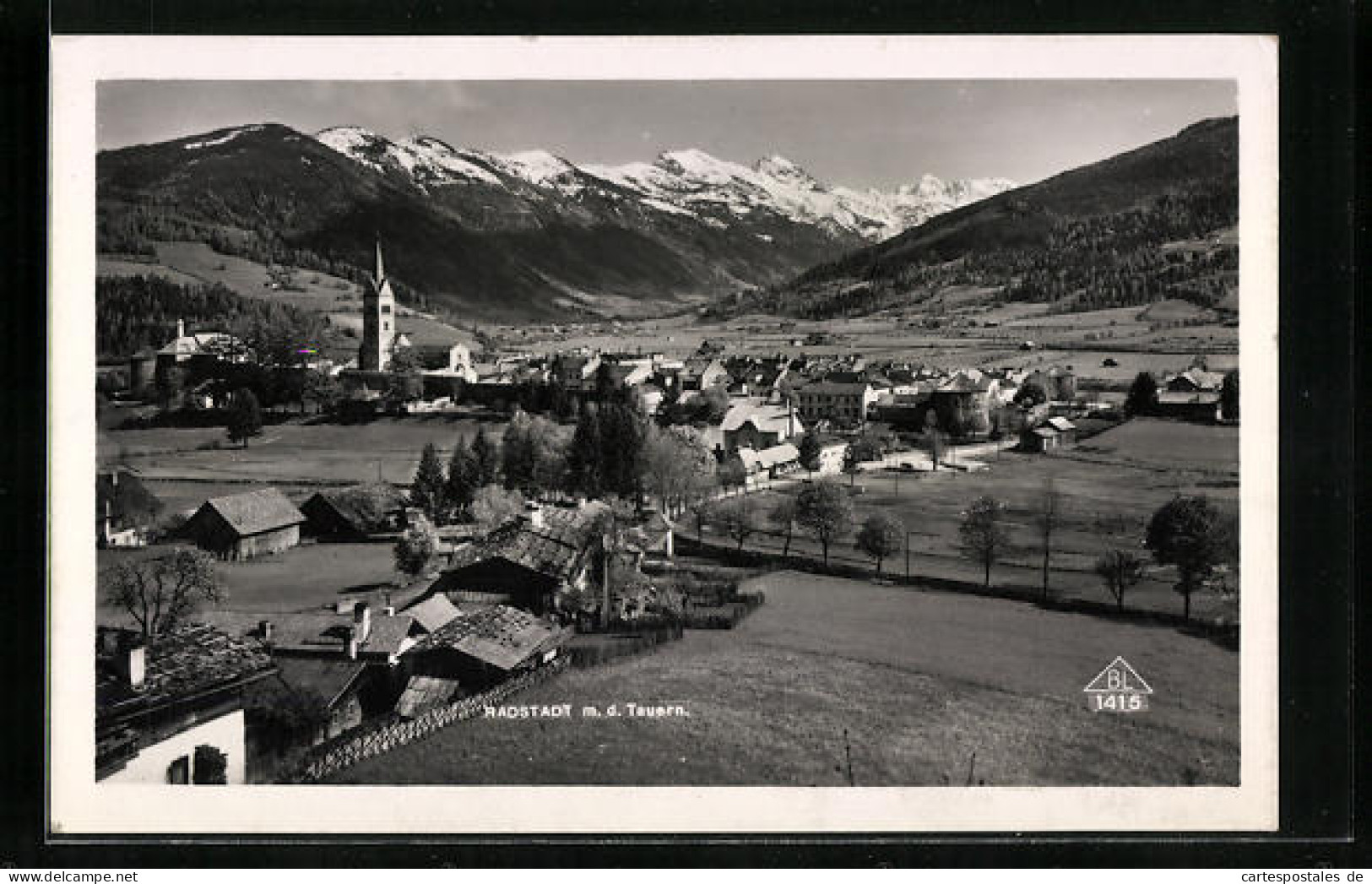 AK Radstadt, Panorama Mit D. Tauern  - Other & Unclassified