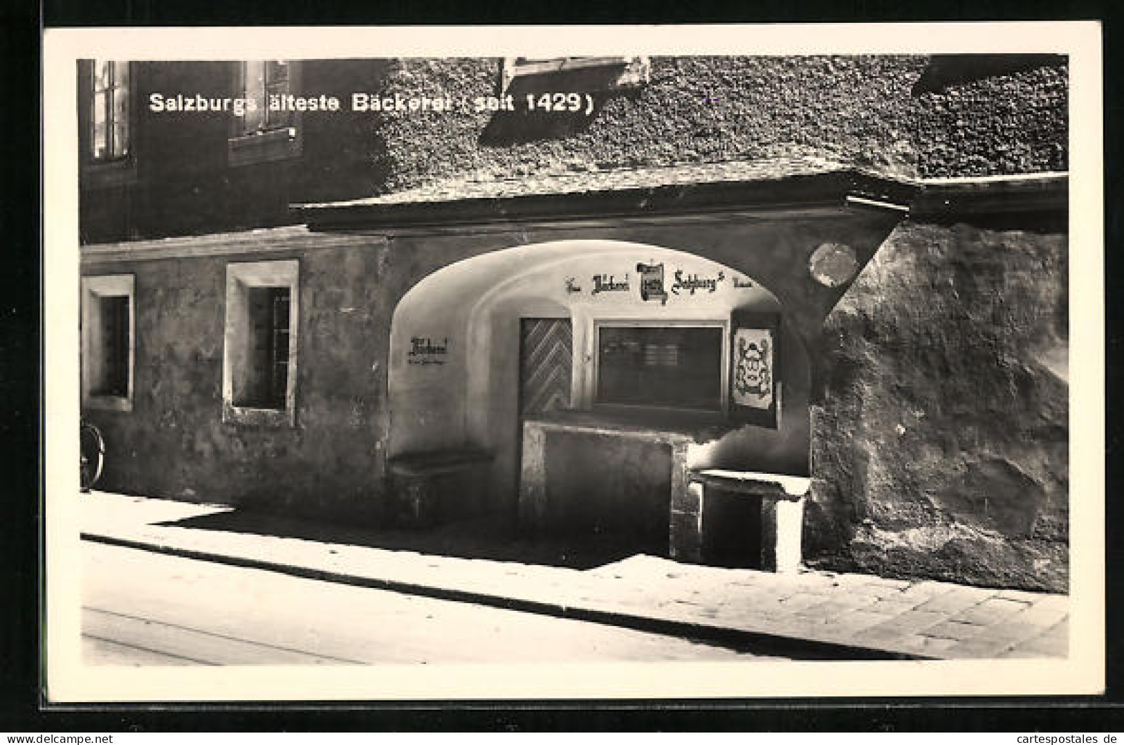 AK Salzburg, Älteste Bäckerei Von 1429  - Autres & Non Classés