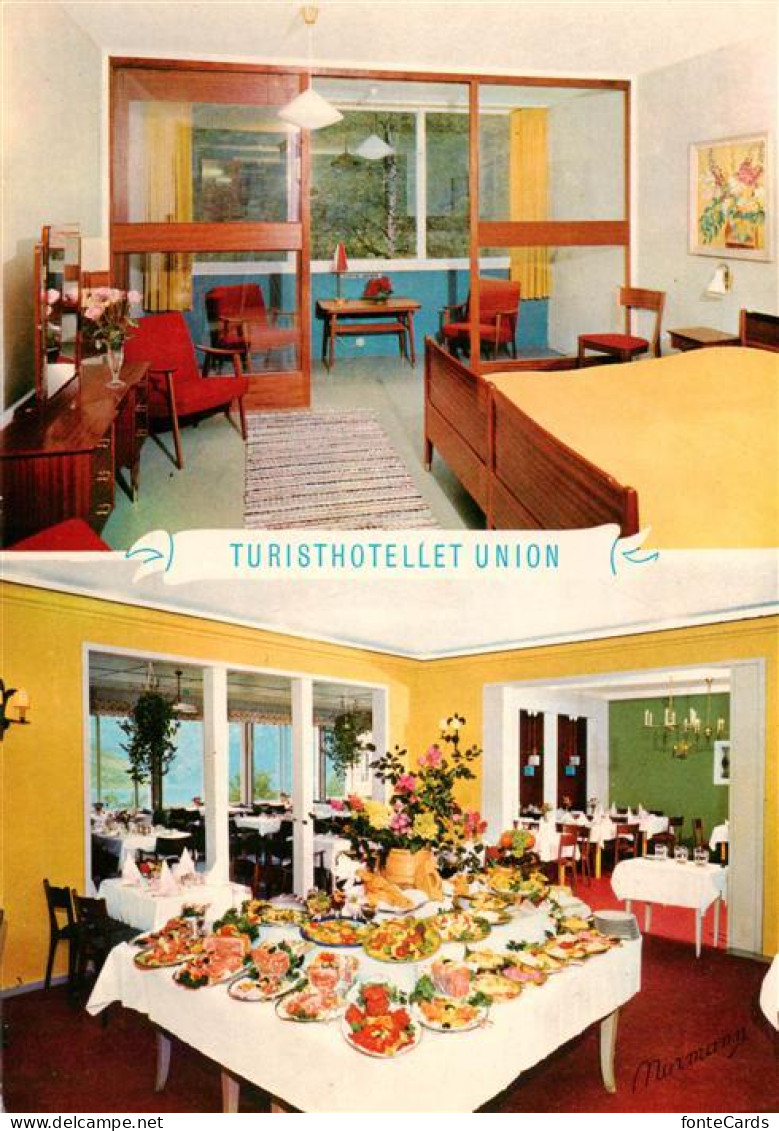 73925962 Geiranger_Norge Turisthotellet Union Buffet - Norvège