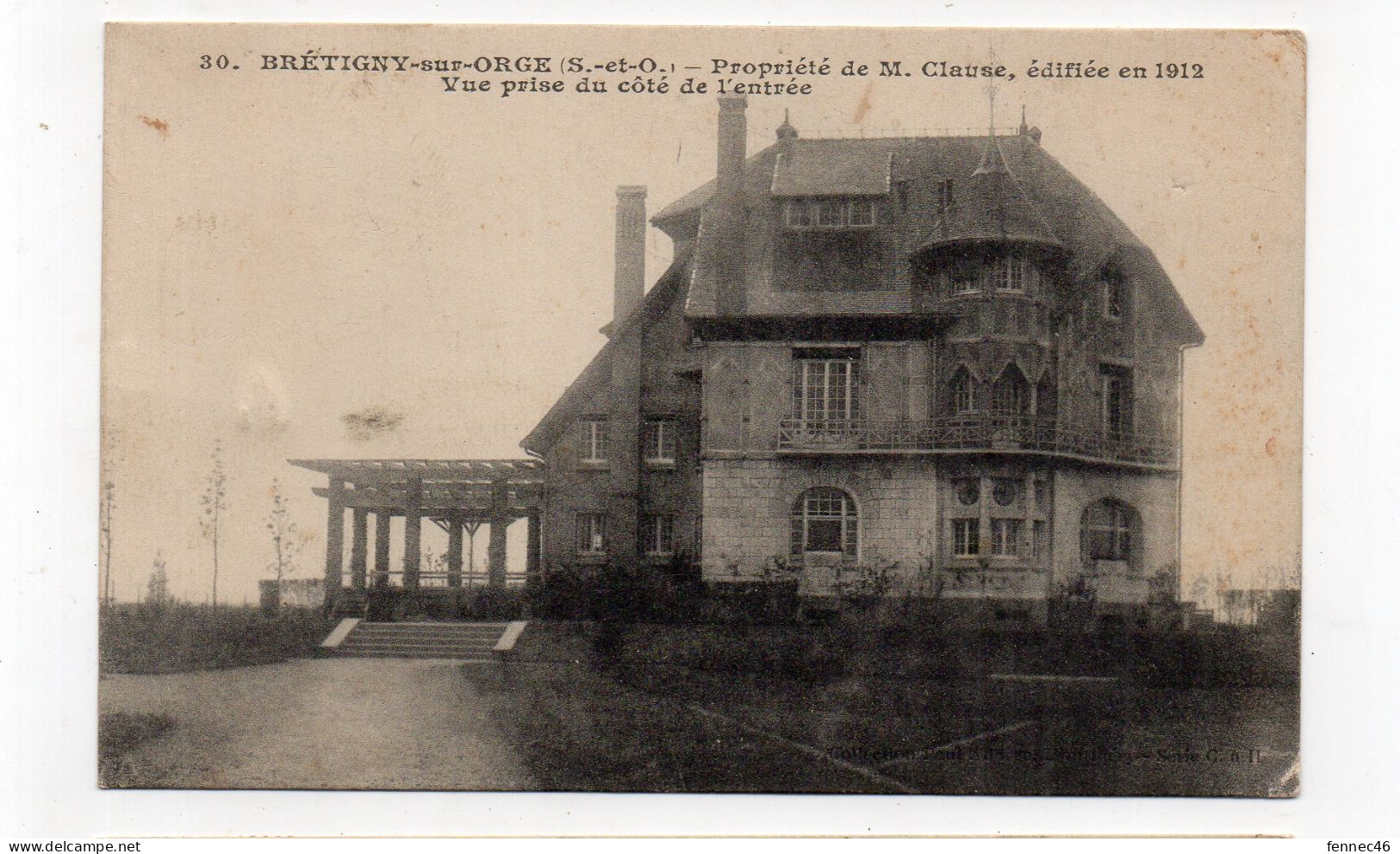 91- BRÉTIGNY Sur ORGE - Vue Prise Du Côté De L'Entrée  (L98) - Bretigny Sur Orge