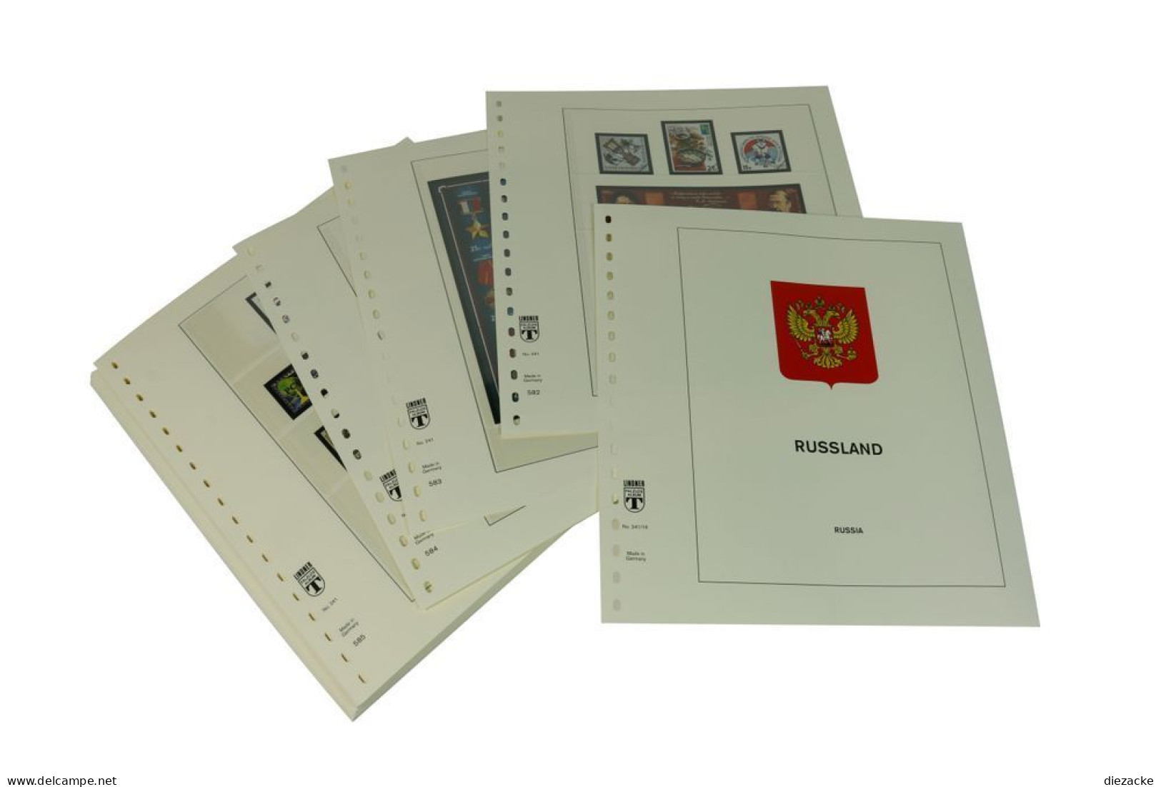 Lindner-T Russland Republik 2019-2020 Vordrucke 241-19 Neuware ( - Pre-printed Pages