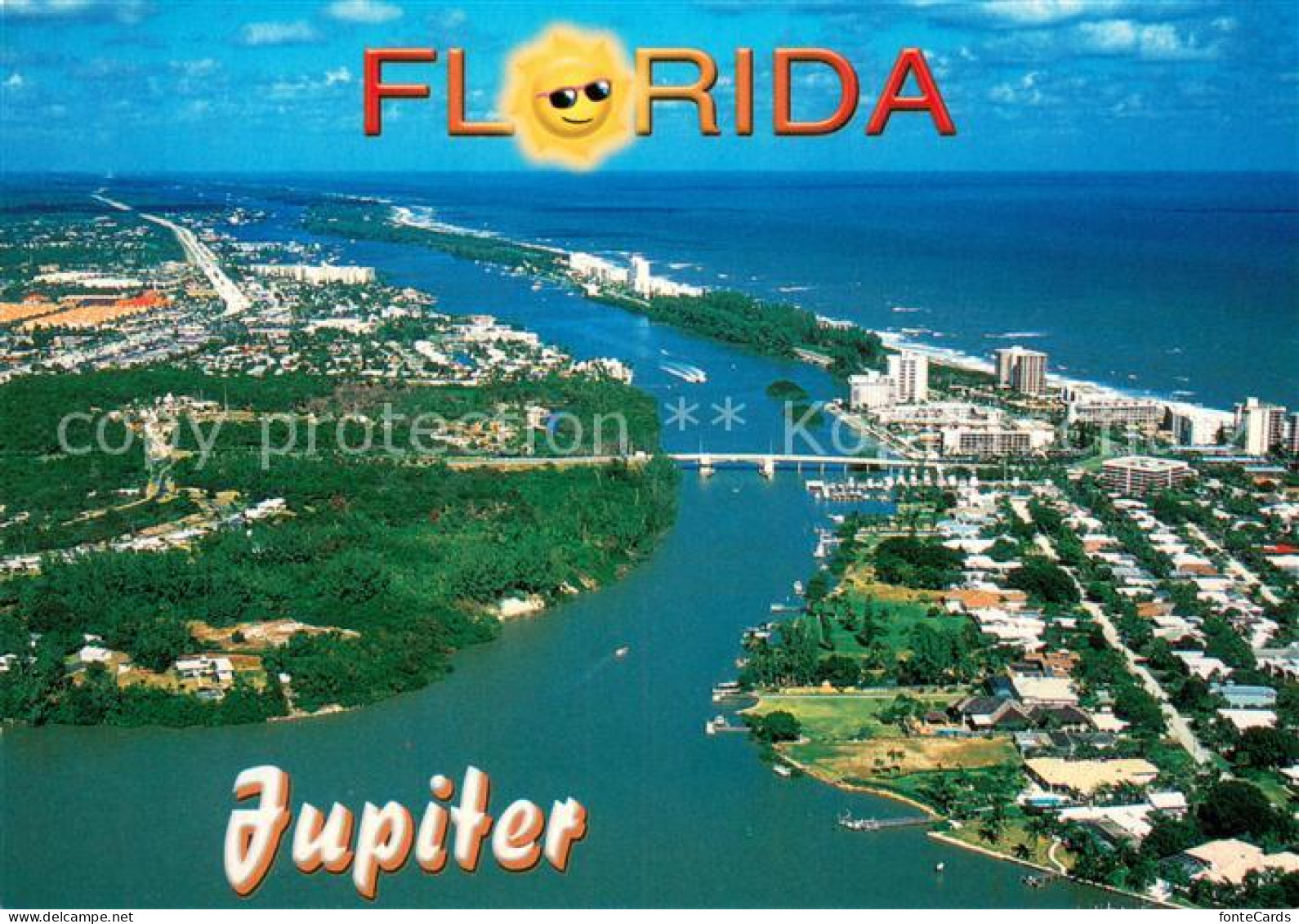 73744466 Jupiter_Florida Fliegeraufnahme Panorama - Other & Unclassified