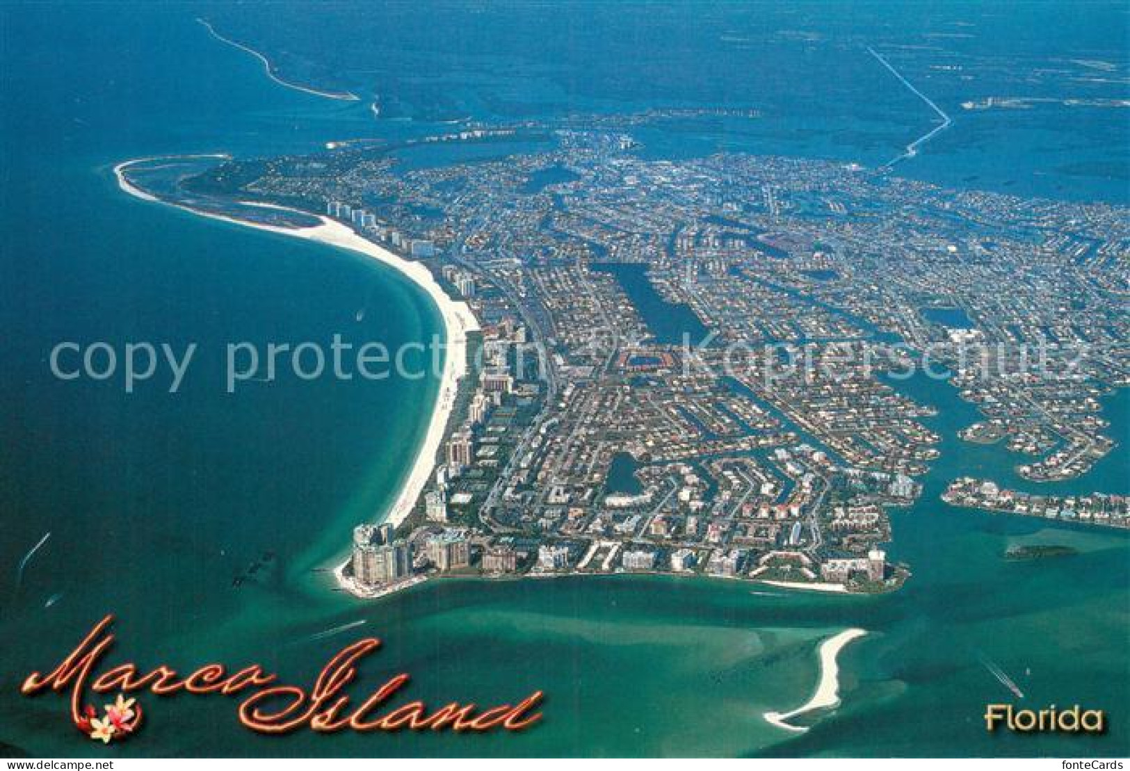 73744464 Marco_Island_Florida Fliegeraufnahme Panorama - Andere & Zonder Classificatie