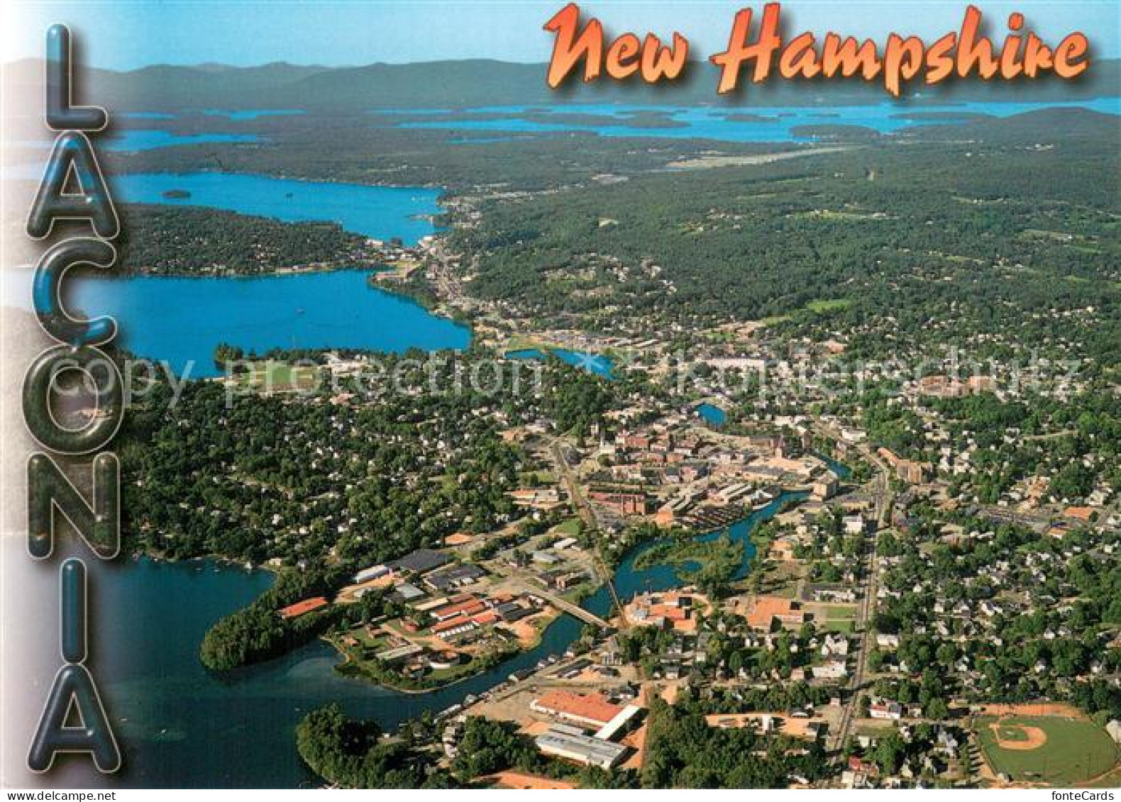 73744448 Laconia_New_Hampshire Fliegeraufnahme Panorama - Other & Unclassified