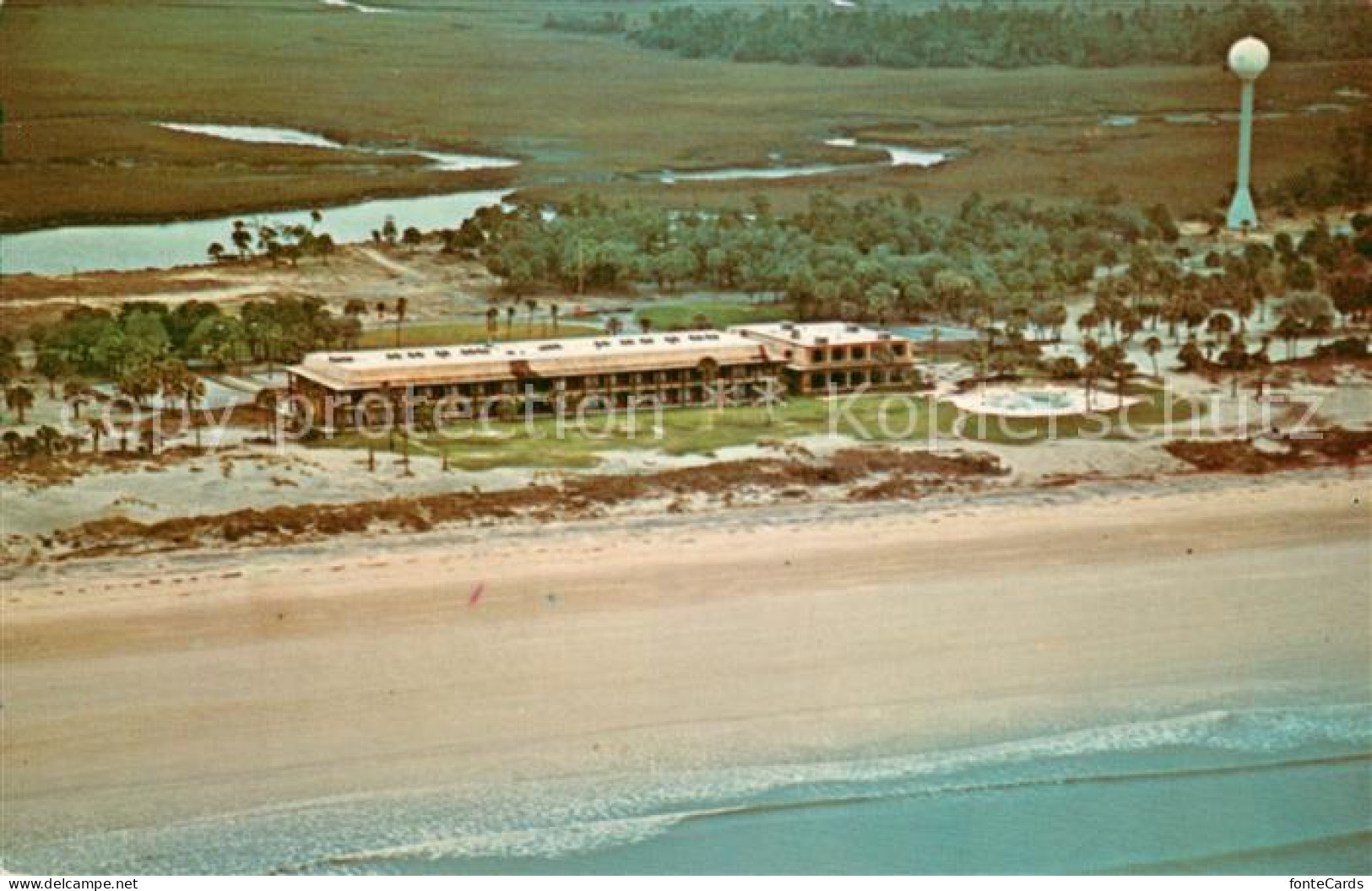 73744387 Fripp_Island_Beaufort_South_Carolina Fliegeraufnahme La Tai Inn M. Stra - Other & Unclassified