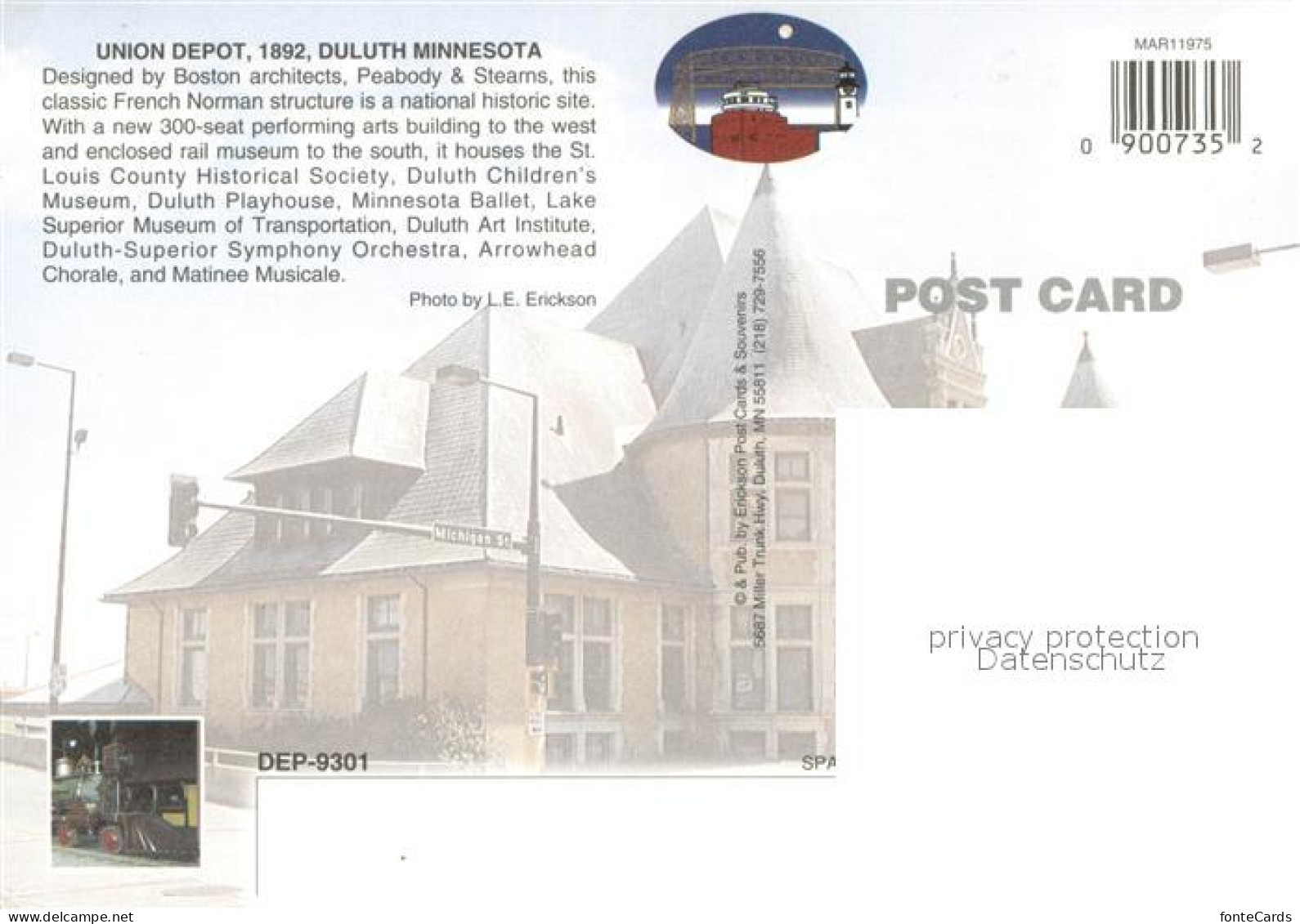 73744285 Duluth_Minnesota Union Depot - Other & Unclassified