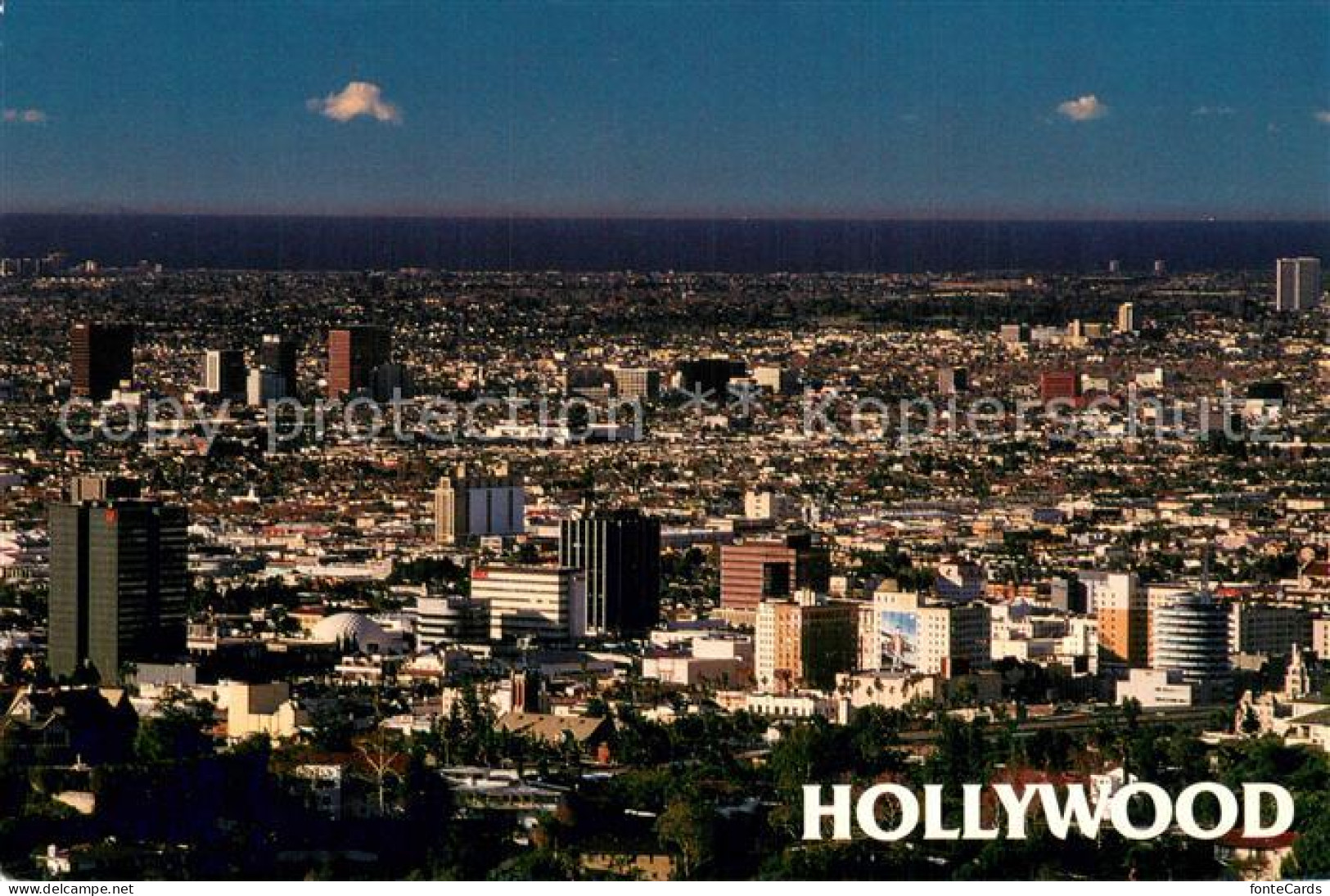 73744147 Hollywood California From High In The Hollywood Hills Hollywood Califor - Andere & Zonder Classificatie