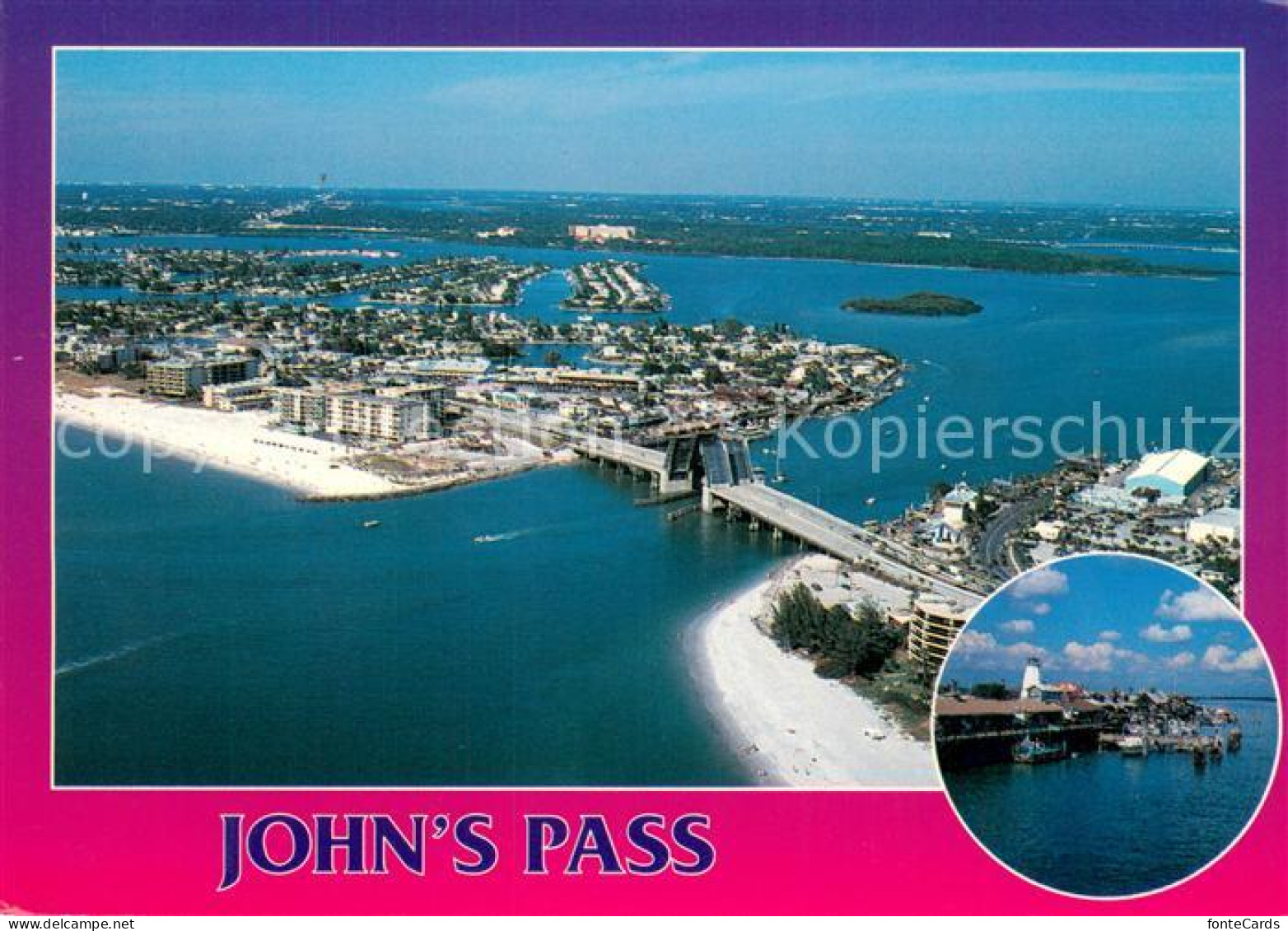 73707231 Madeira_Beach_USA Johns Pass Village Air View - Otros & Sin Clasificación