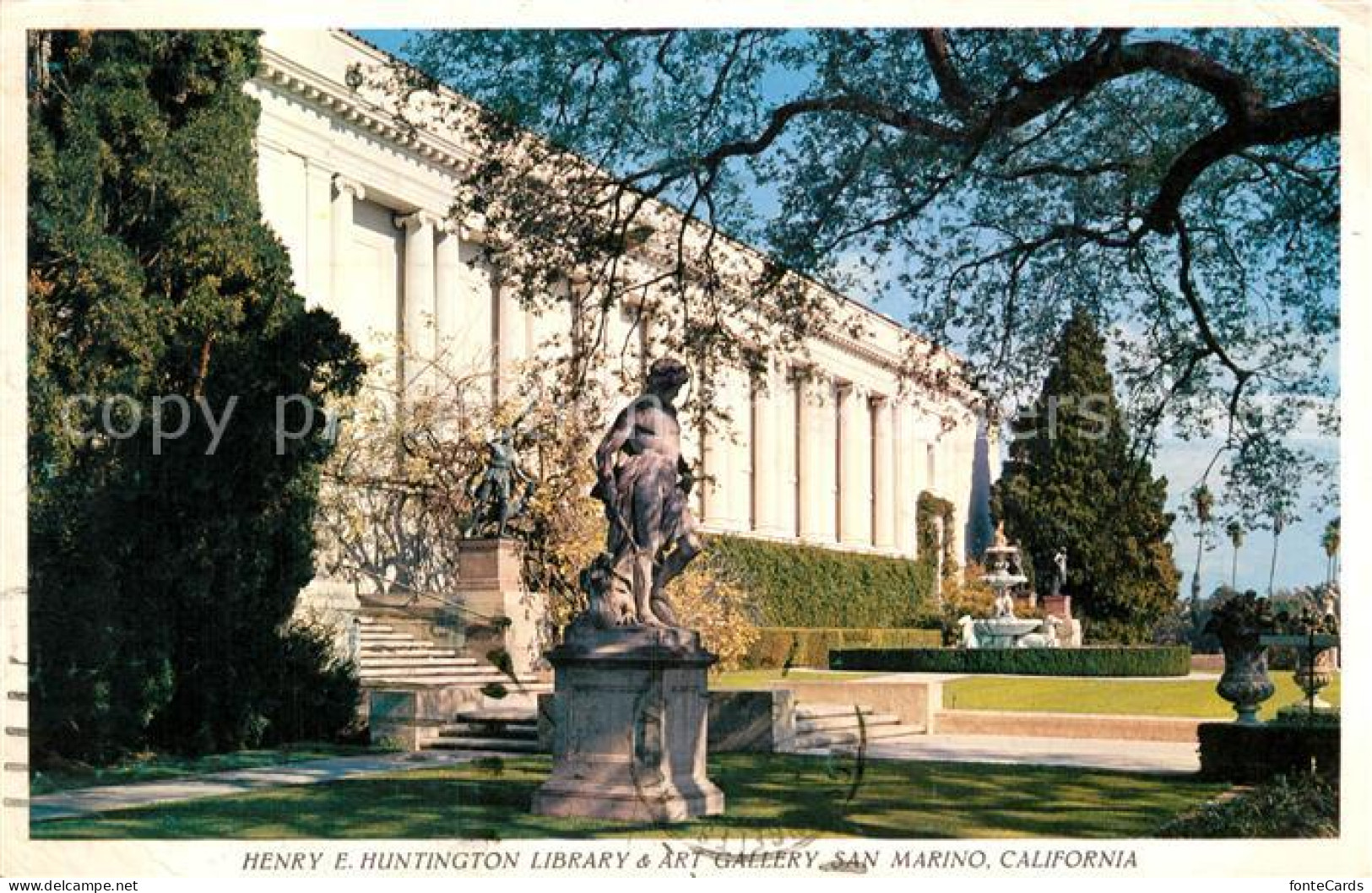 72956957 San_Marino_California Library Building Henry E Huntington Library & Art - Andere & Zonder Classificatie