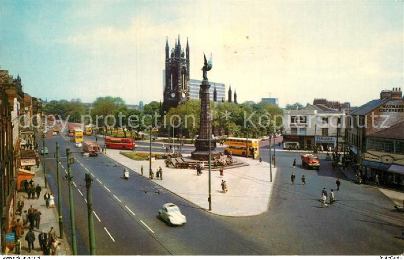 72956933 Newcastle Upon Tyne The Haymarket Monument  - Autres & Non Classés