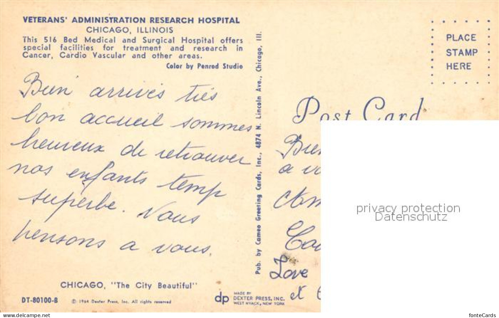 72956923 Chicago_Illinois Veterans Administration Research Hospital - Other & Unclassified