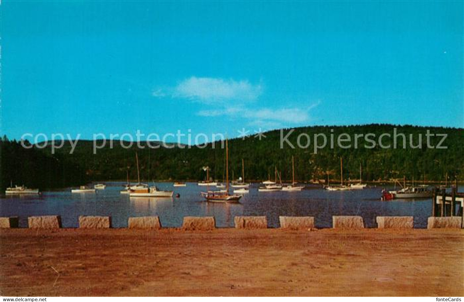 72956876 Mount_Desert_Island New Municipal Pier Public Landing And Yacht Basin N - Altri & Non Classificati