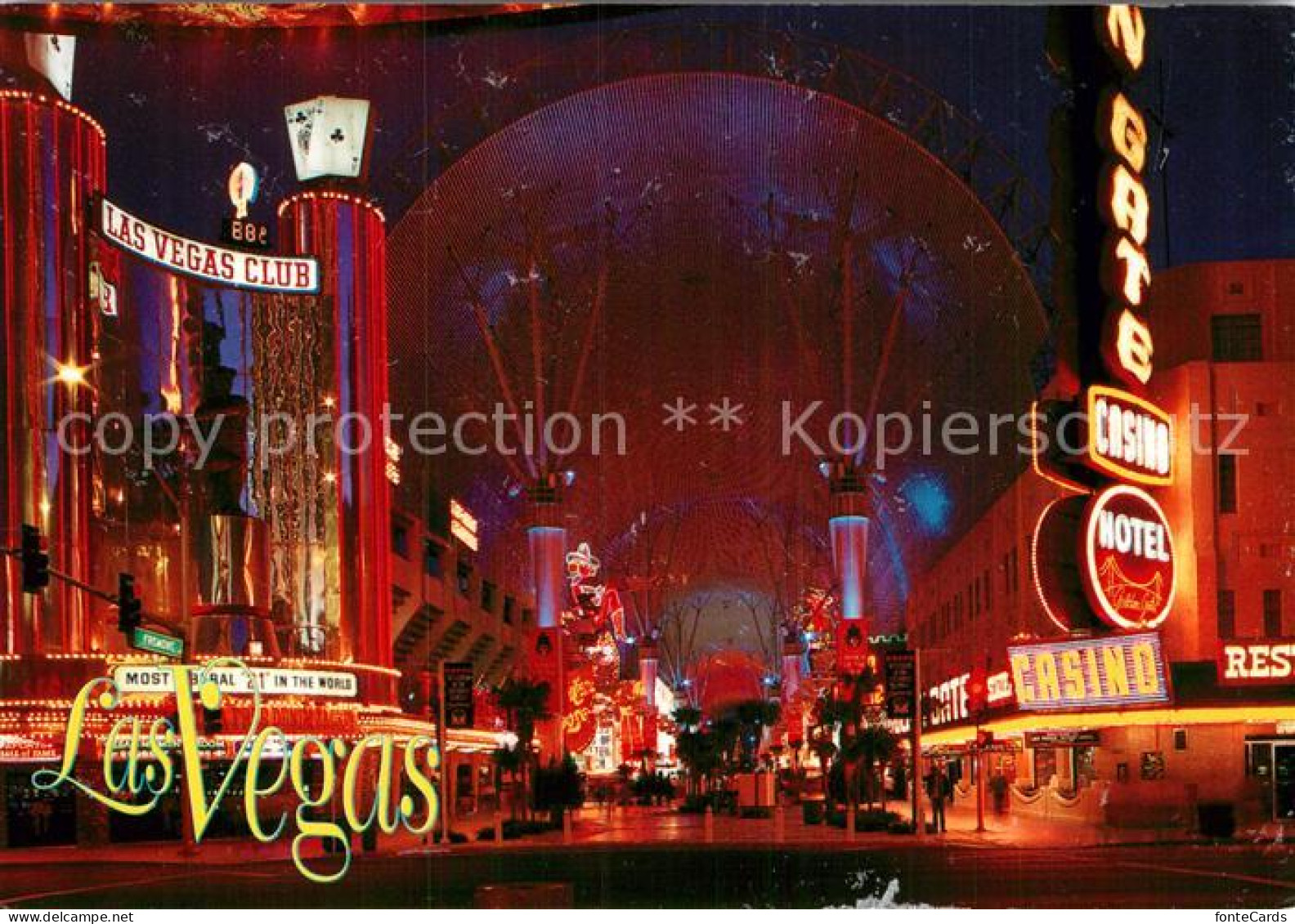 72955829 Las_Vegas_Nevada Downtown Fremont Street Experience Club Casino Hotel A - Other & Unclassified