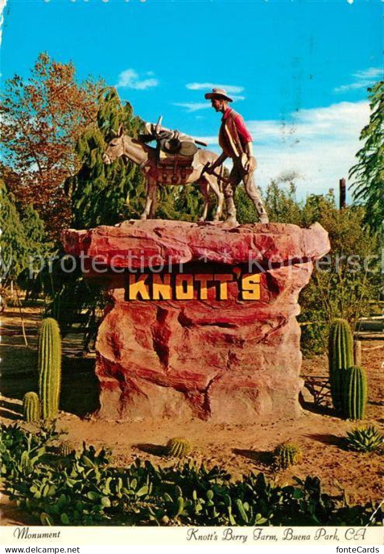 72950479 Buena_Park Monument Knotts Berry Farm Ghost Town - Sonstige & Ohne Zuordnung