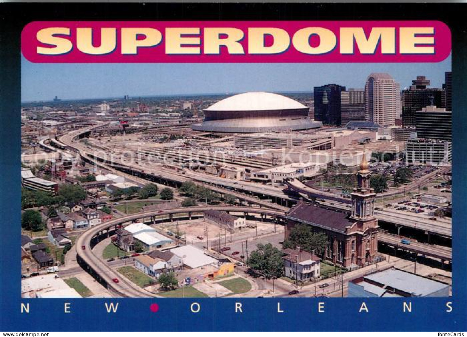 72950422 New_Orleans_Louisiana Superdome - Andere & Zonder Classificatie