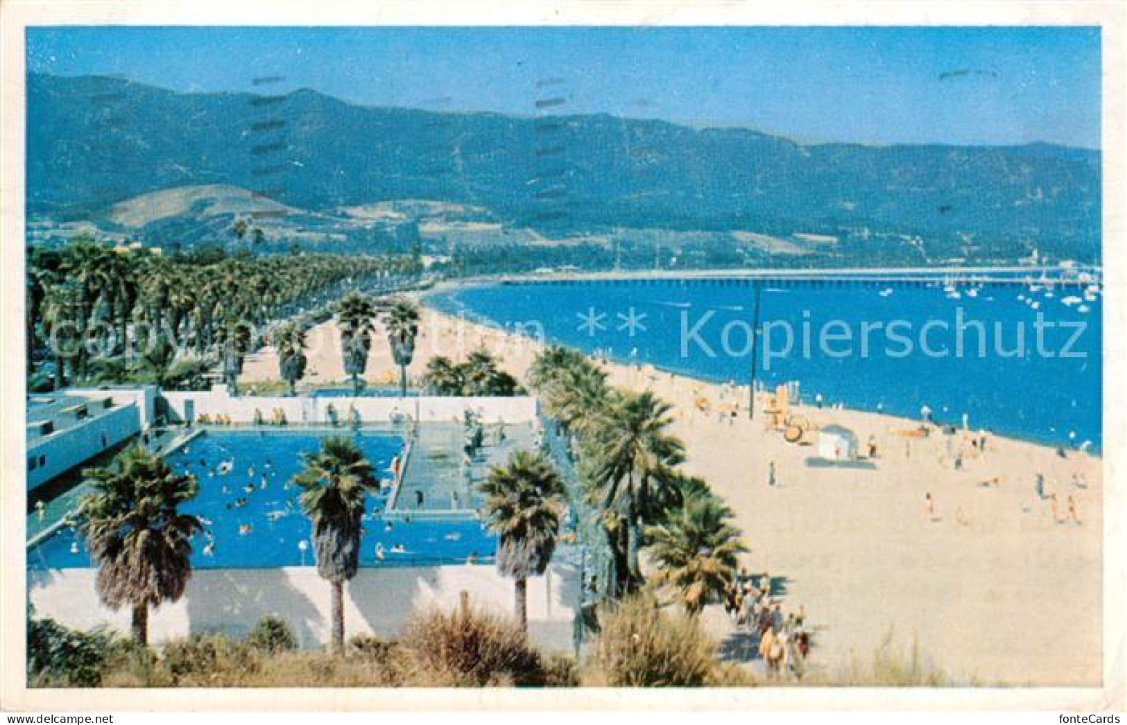 72944254 Santa_Barbara_California Waterfront Panorama - Andere & Zonder Classificatie