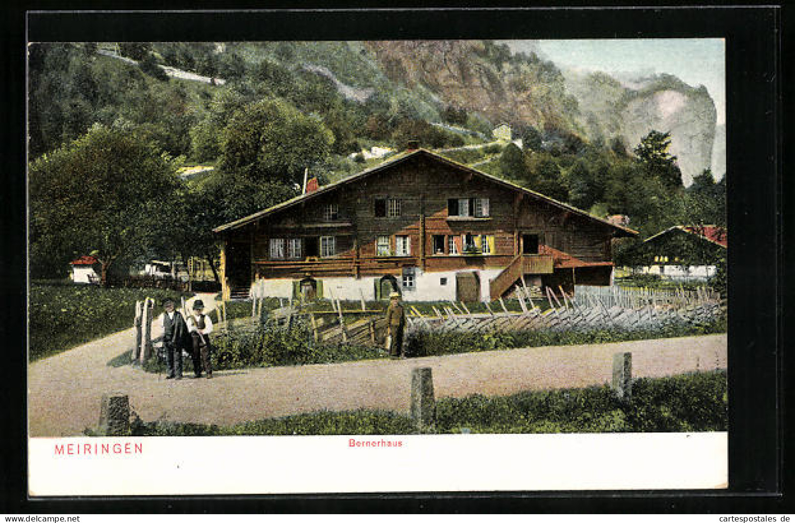 AK Meiringen, Gasthof Bernerhaus  - Meiringen