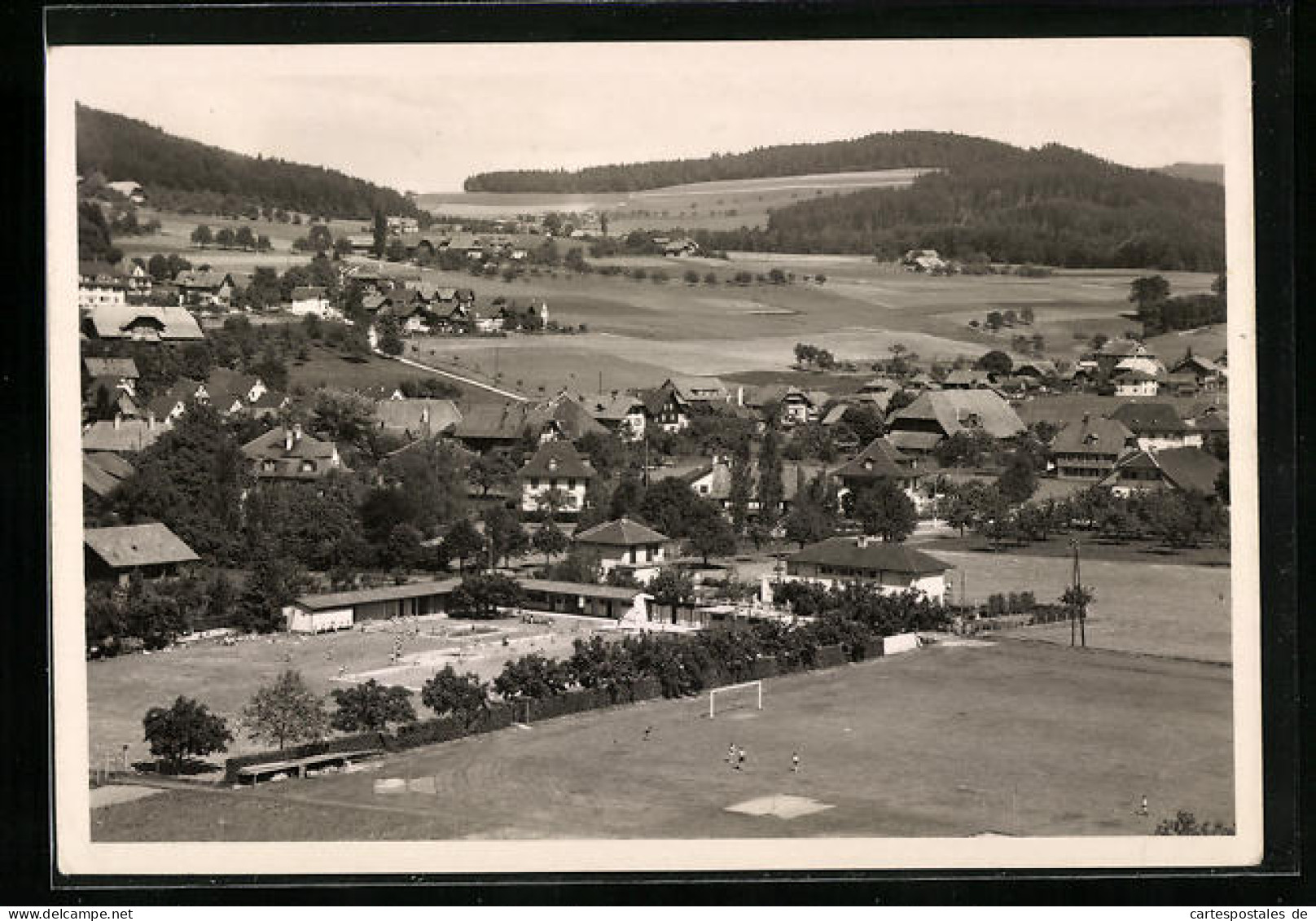 AK Worb, Totalansicht Aus Der Vogelschau  - Worb