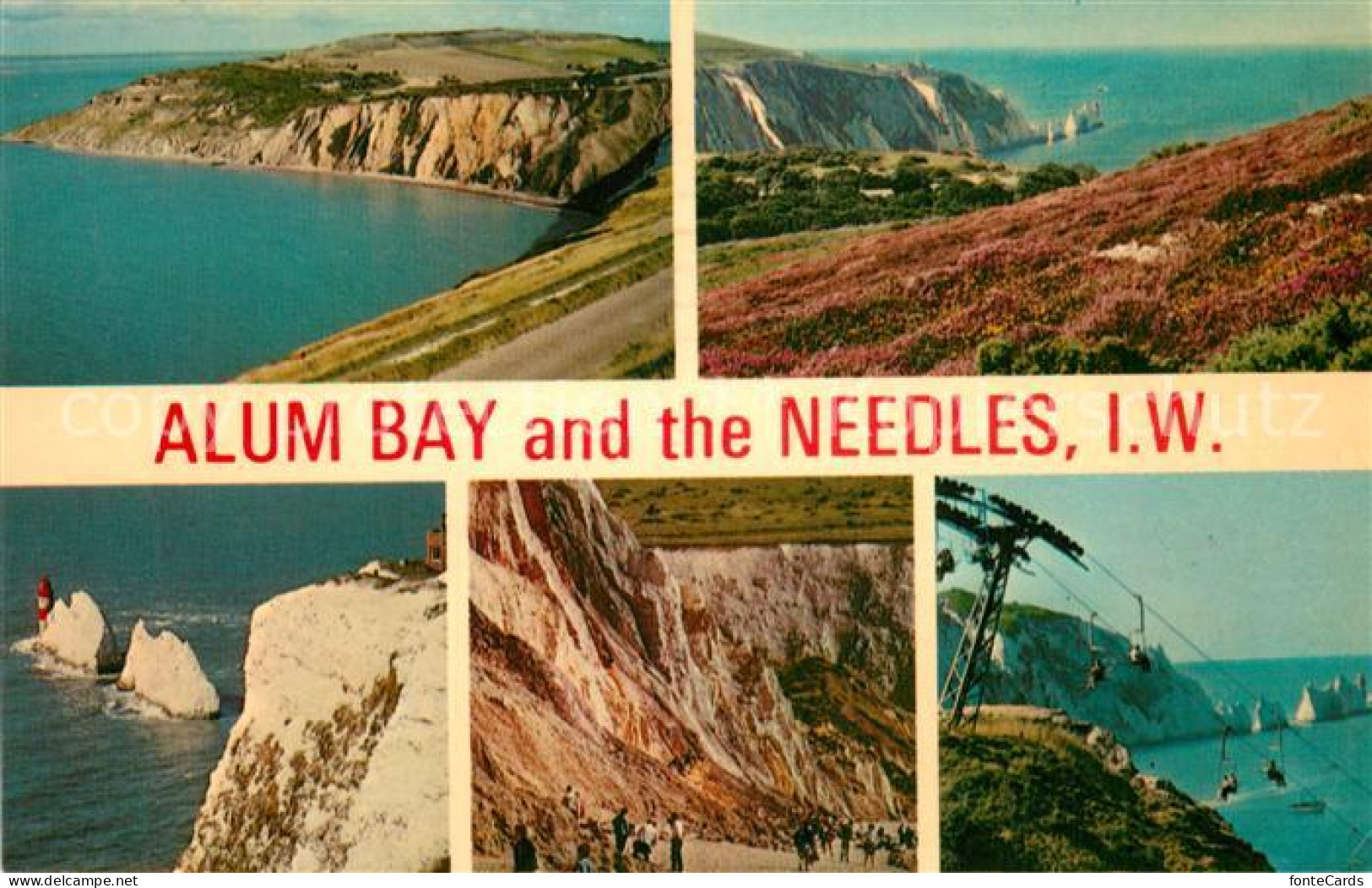 72944198 Isle Of Wight UK Alum Bay And The Needles Isle Of Wight UK - Altri & Non Classificati