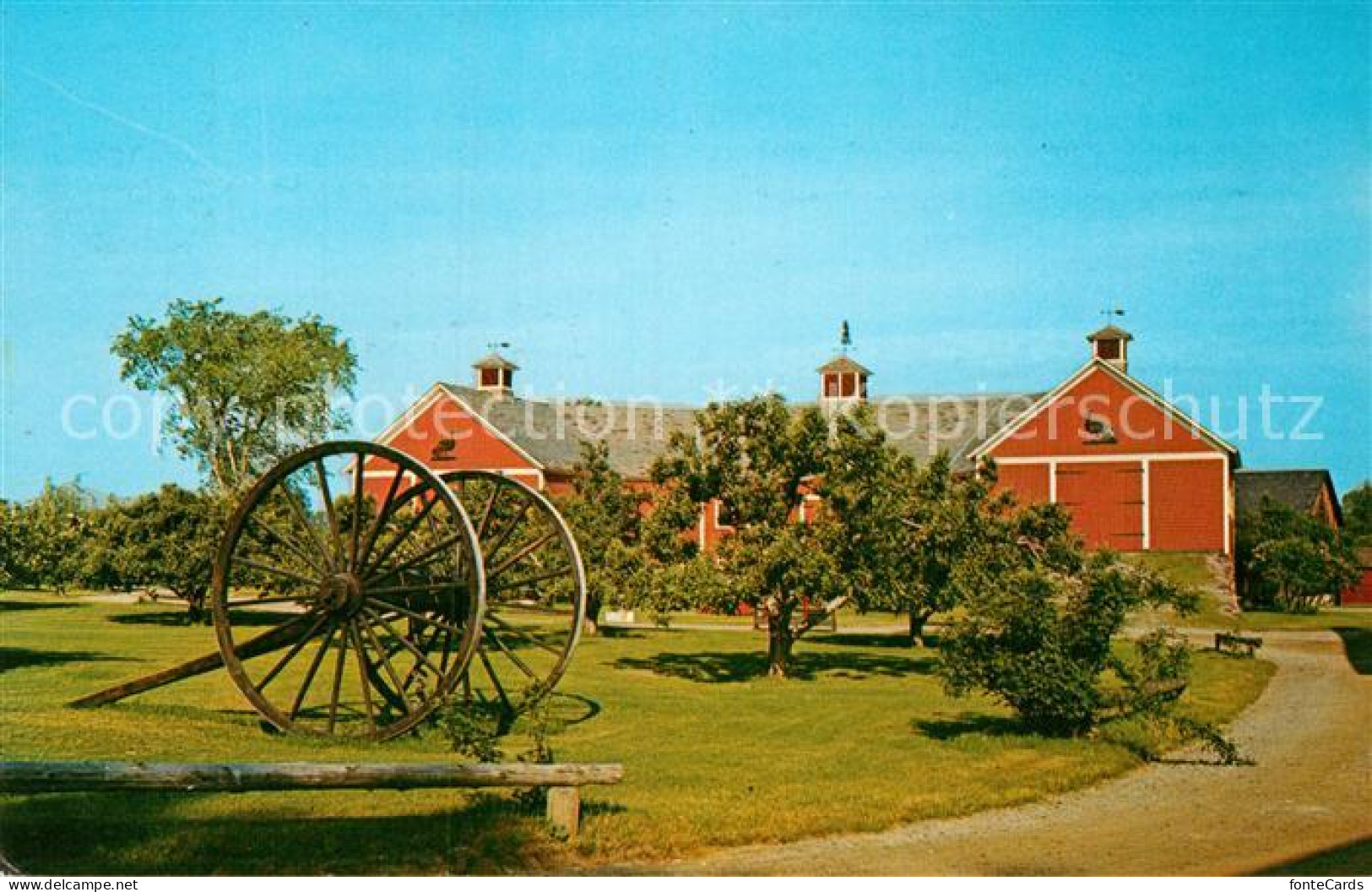 72944133 Shelburne_Vermont The Horseshoe Barn At The Shelburne Museum - Sonstige & Ohne Zuordnung