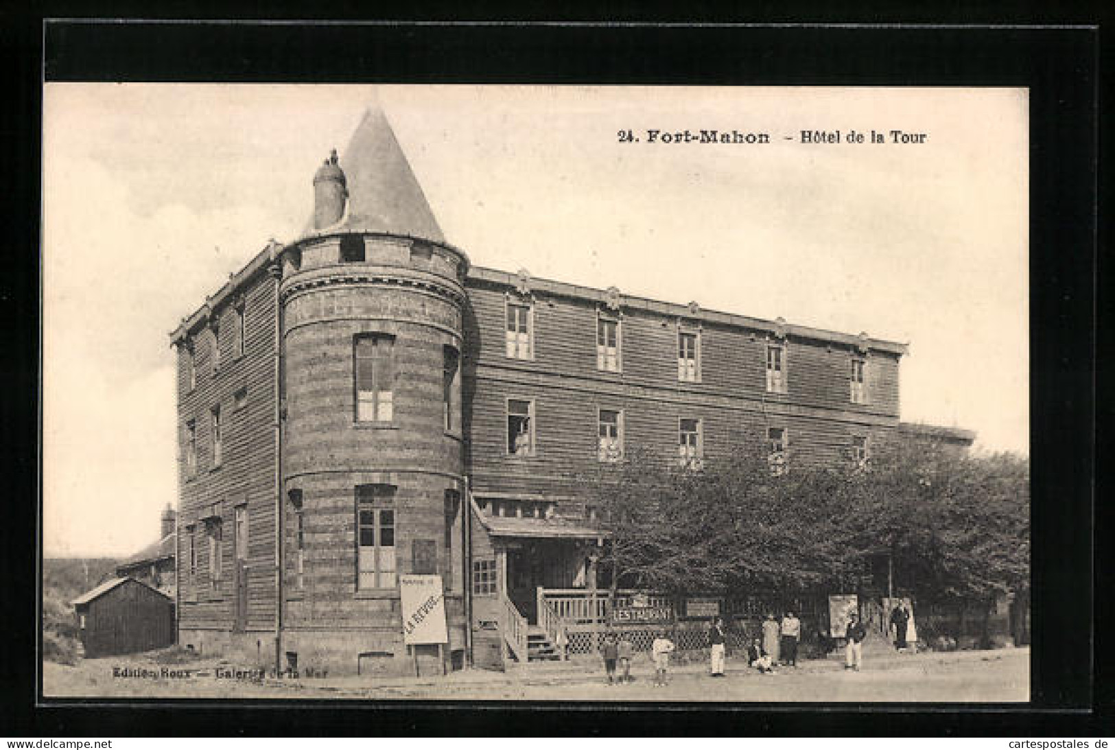 CPA Fort-Mahon, Hôtel De La Tour  - Fort Mahon