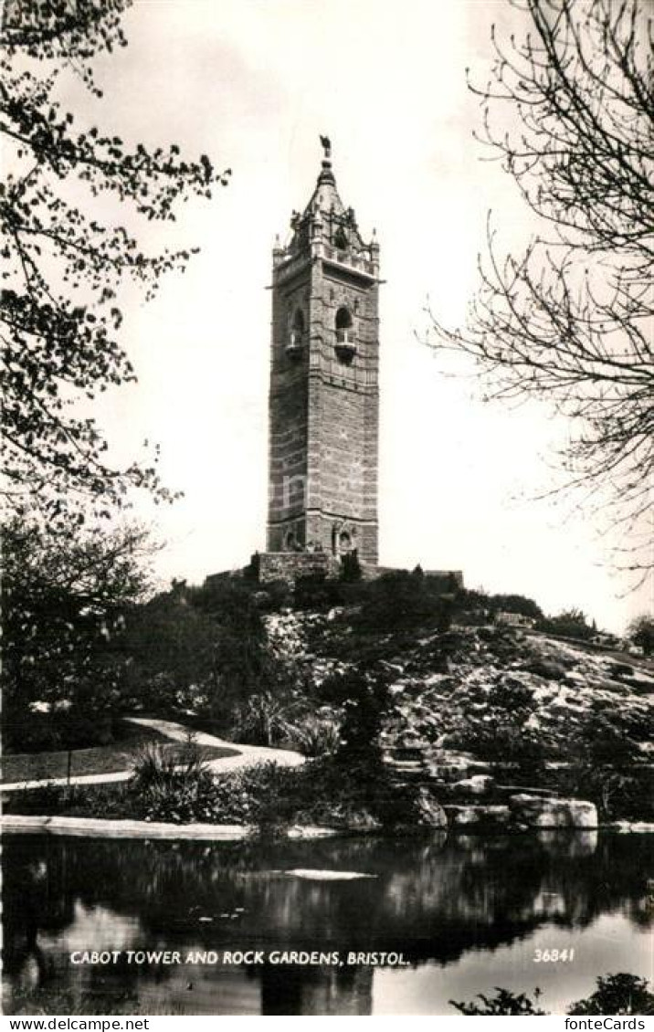 72944070 Bristol UK Cabot Tower And Rock Gardens  - Bristol