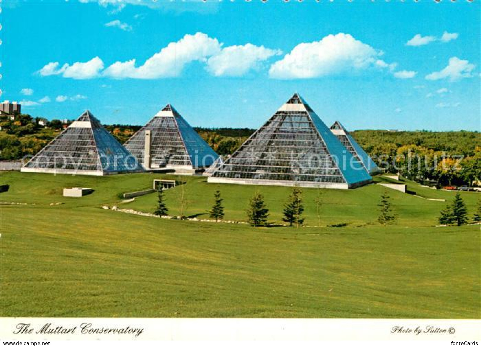 72942804 Edmonton Alberta The Muttart Conservatory Edmonton Alberta - Unclassified