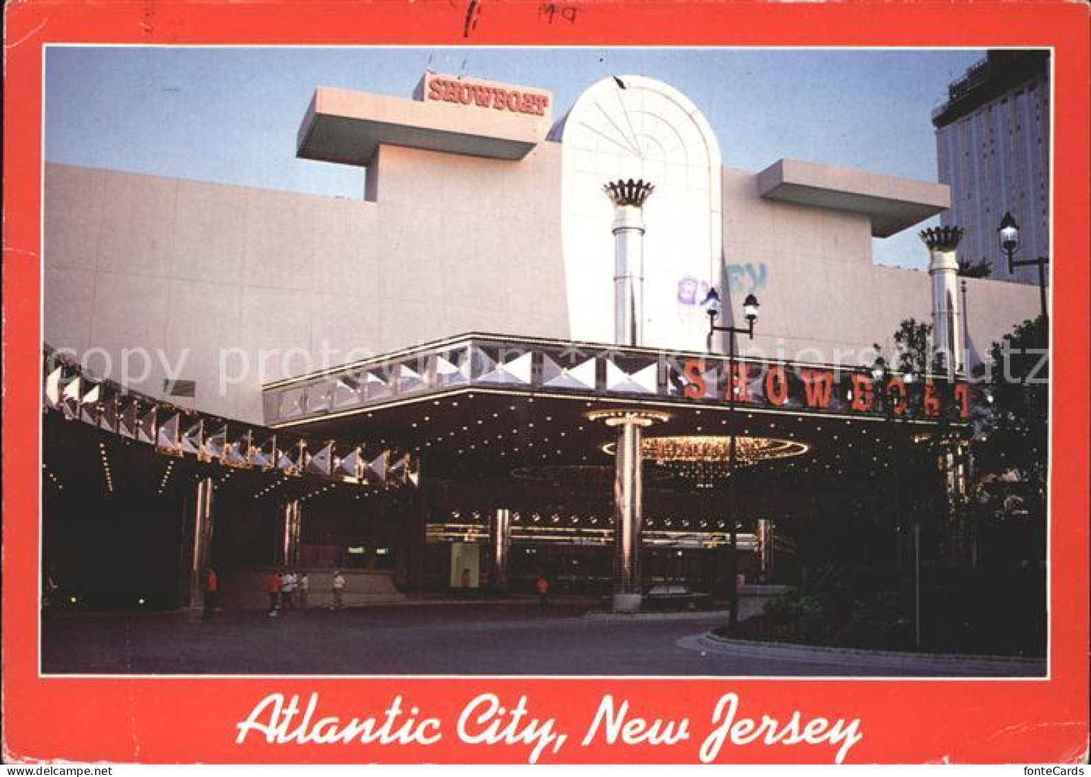 71859407 Atlantic_City_New_Jersey Hotel Casino Showboard - Andere & Zonder Classificatie