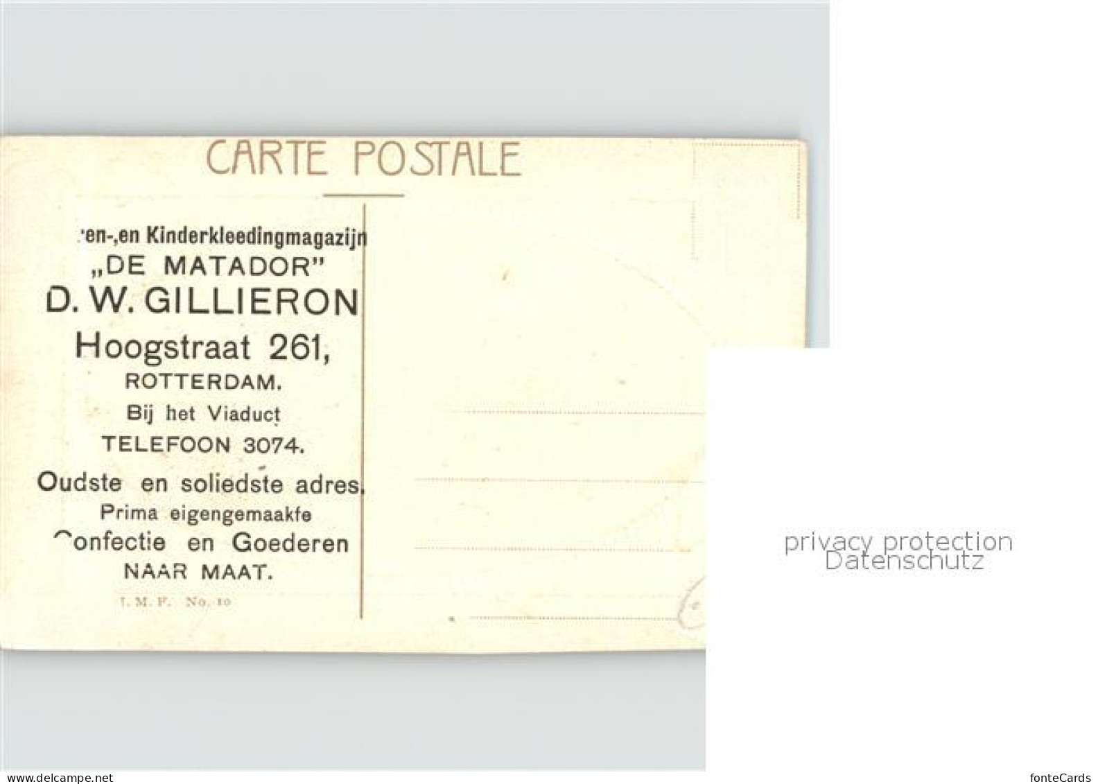 71850372 Constantinople Chateau D Europe Et Candilli Werbung De Matador Rotterda - Turkey