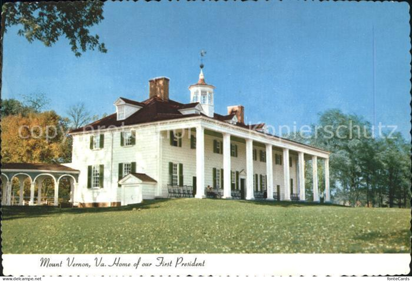 71847896 Mount_Vernon_Virginia Home Of First President George Washington - Autres & Non Classés