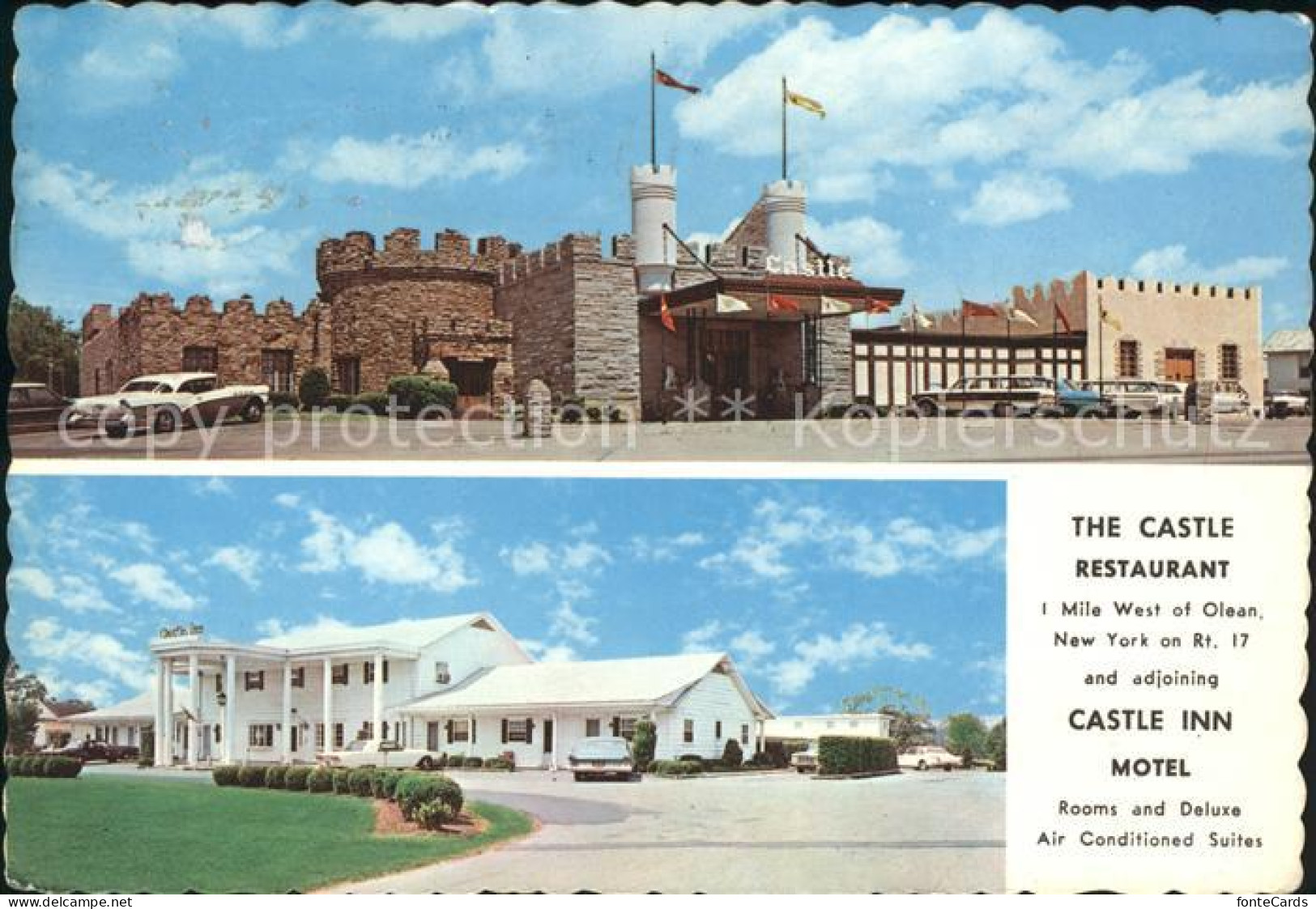 71845002 Olean_New_York Castle Restaurant And Motel Castle Inn - Altri & Non Classificati