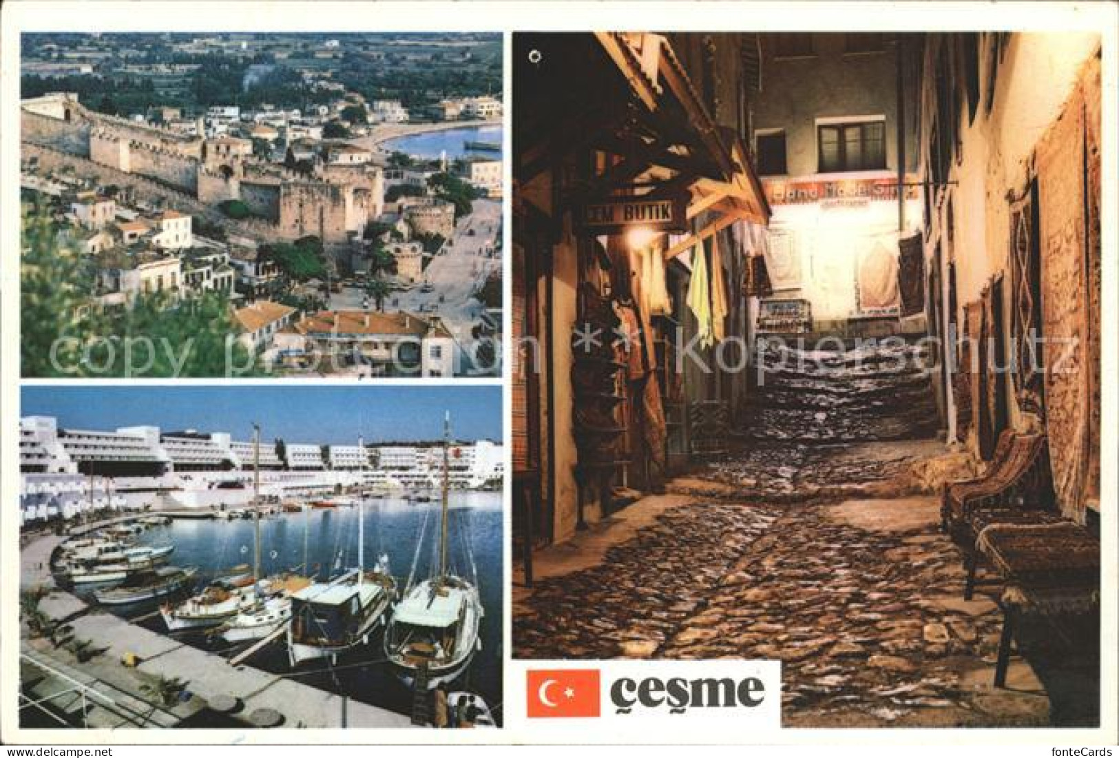 71842530 Cesme Hafen Yacht Burg  Cesme - Turkey